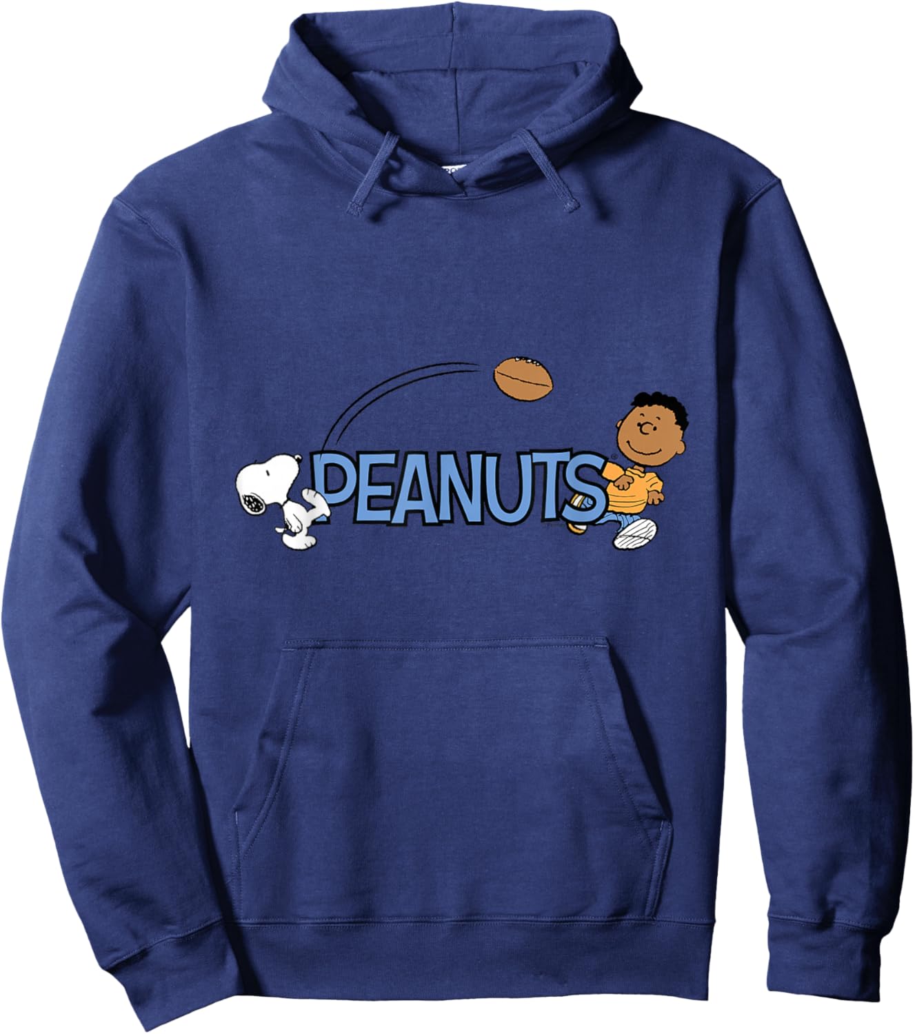 Snoopy Franklin Football Fun Hoodie - Hoodie | Navy