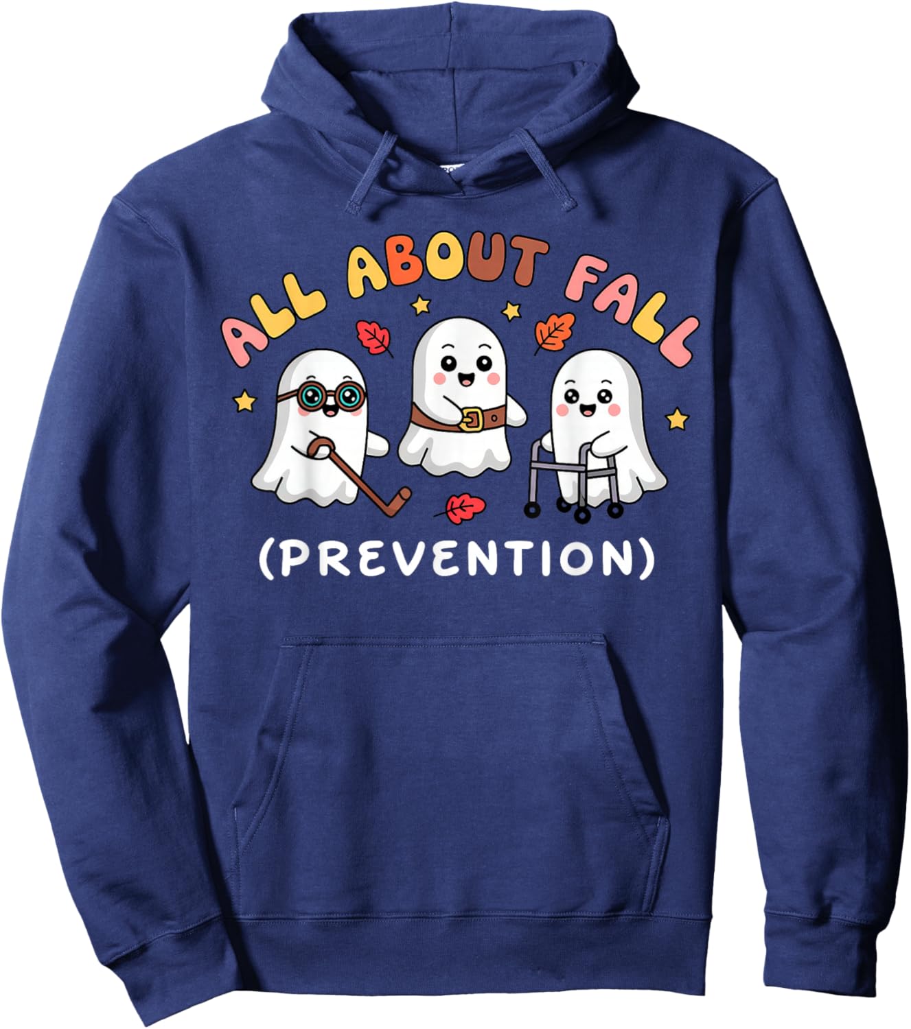 Nurse All About Fall Prevention Hoodie - Hoodie | Navy