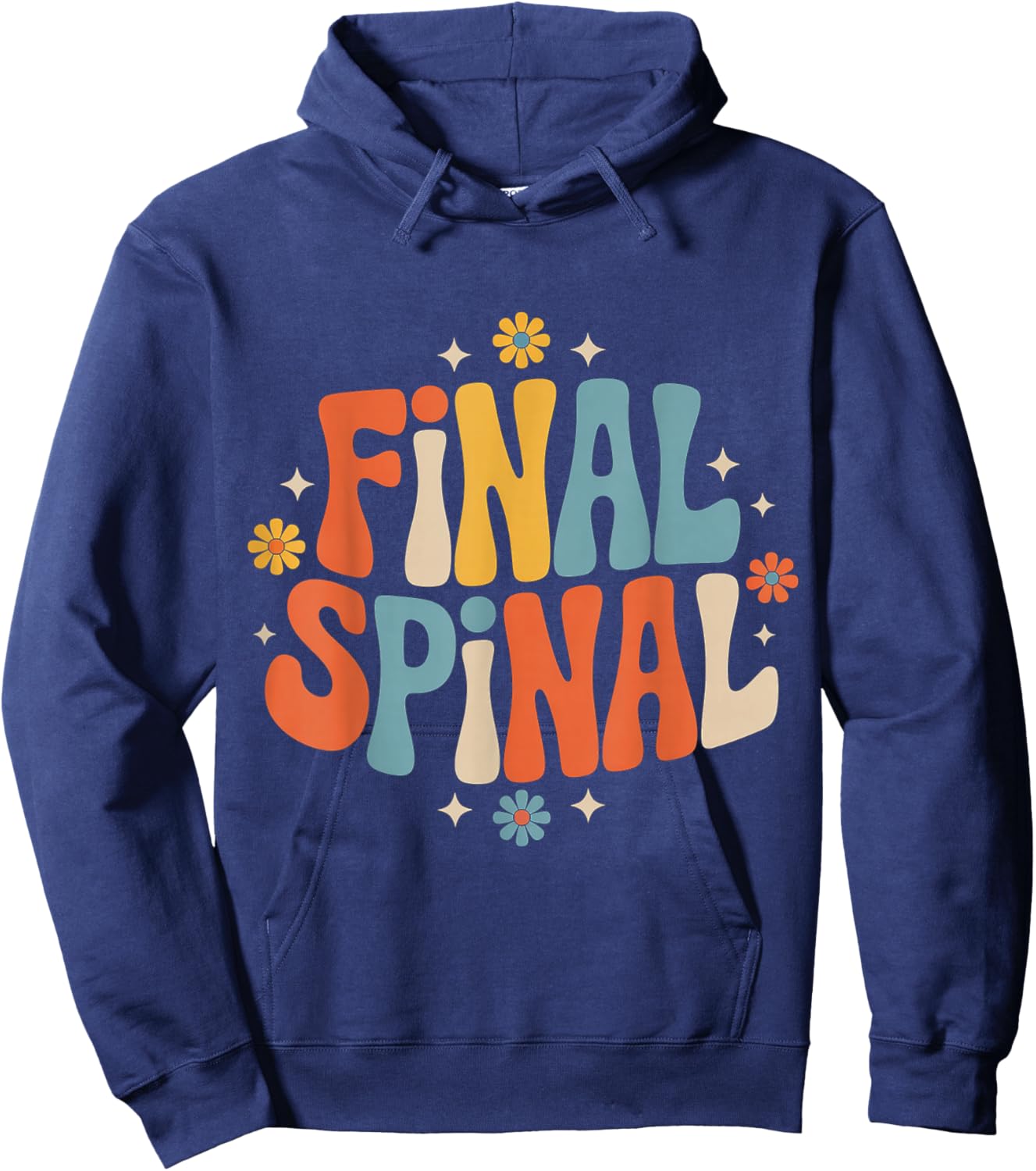 Final Spinal Cancer Awareness Strong Hoodie - Hoodie | Navy