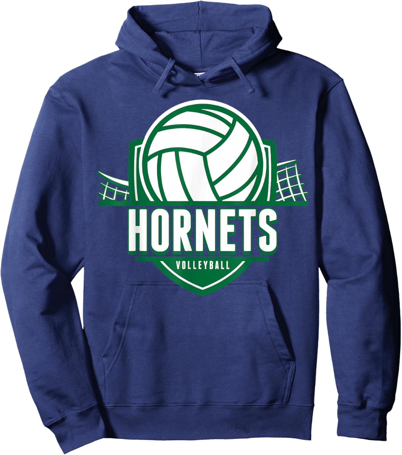 Hornets Volleyball Back to School Spirit G Hoodie - Hoodie | Navy
