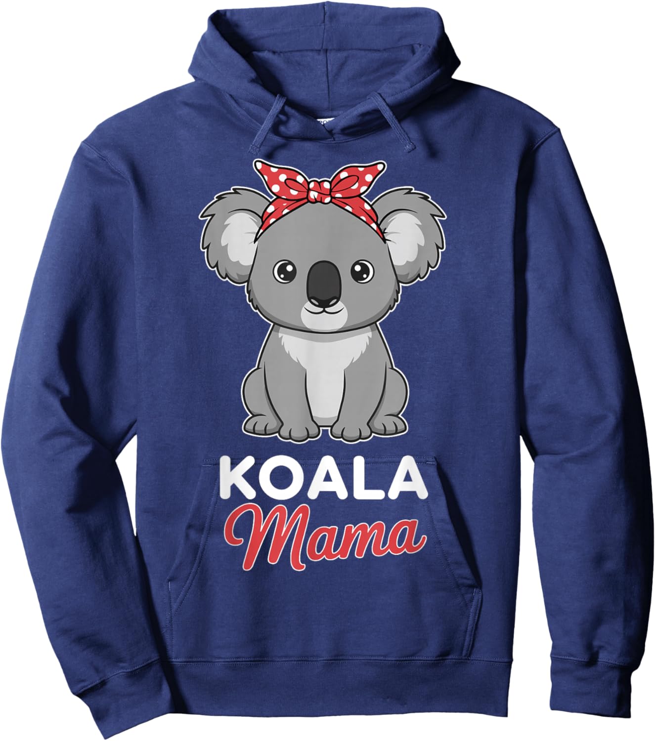 Koala Mom Women Koala Lover Koala Mama Hoodie - Hoodie | Navy
