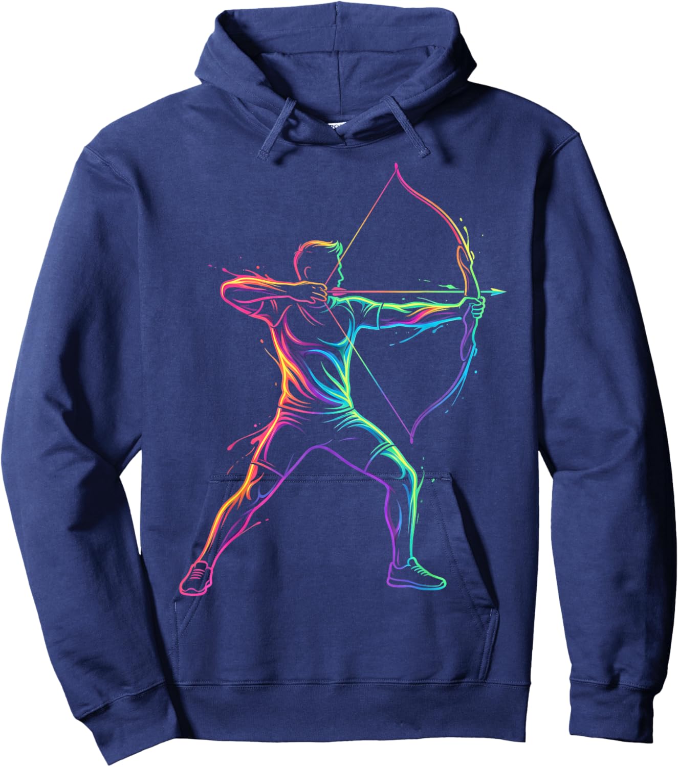 Archery Player Men Kids Boys Hoodie - Hoodie | Navy