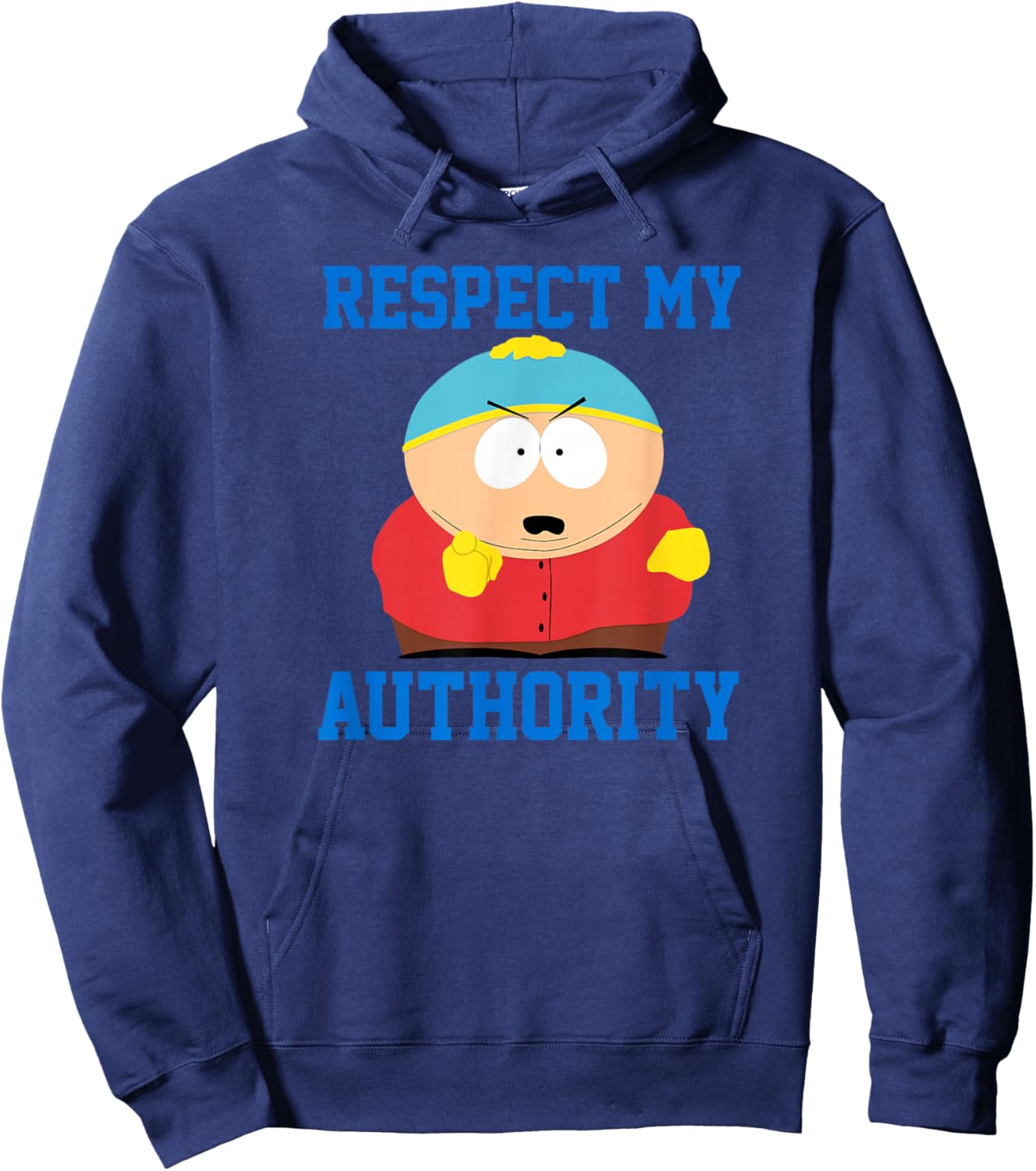 South Park Respect My Authority ERIC Hoodie - Hoodie | Navy