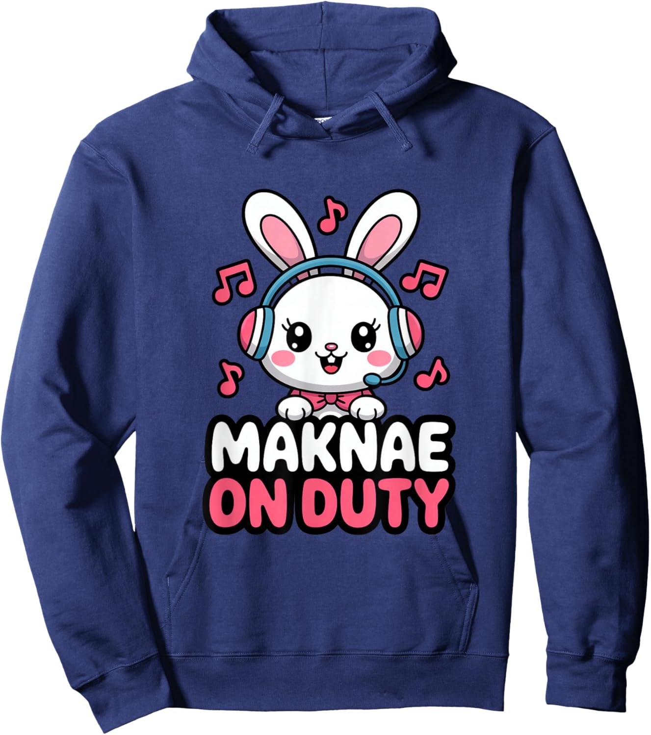 K-Pop Kawaii Korea Anime Maknae Hoodie - Hoodie | Navy