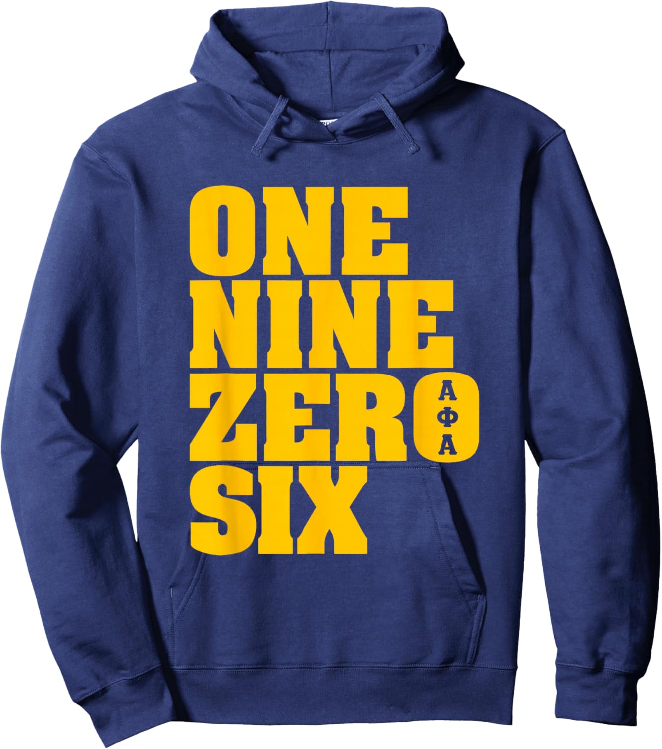 Alpha African 1906 Fraternity Matching Hoodie - Hoodie | Navy