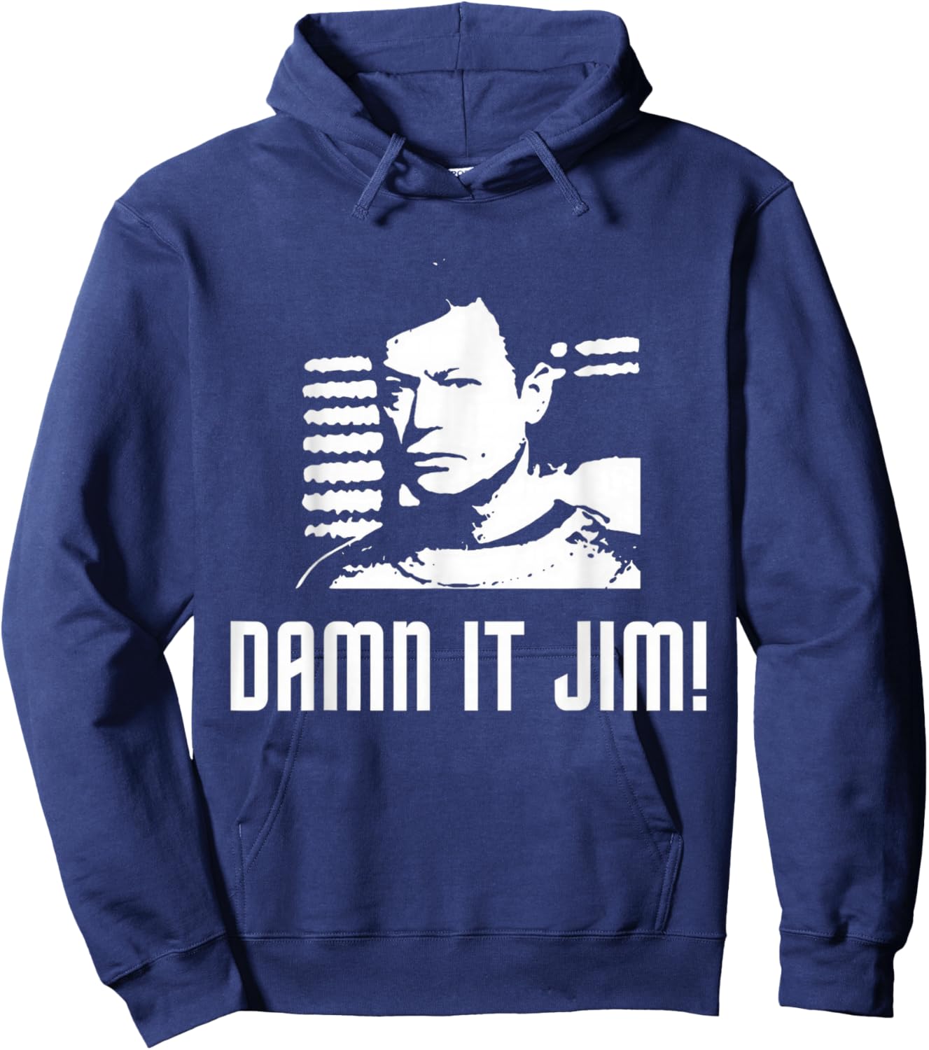 Damn It Jim Hoodie - Hoodie | Navy