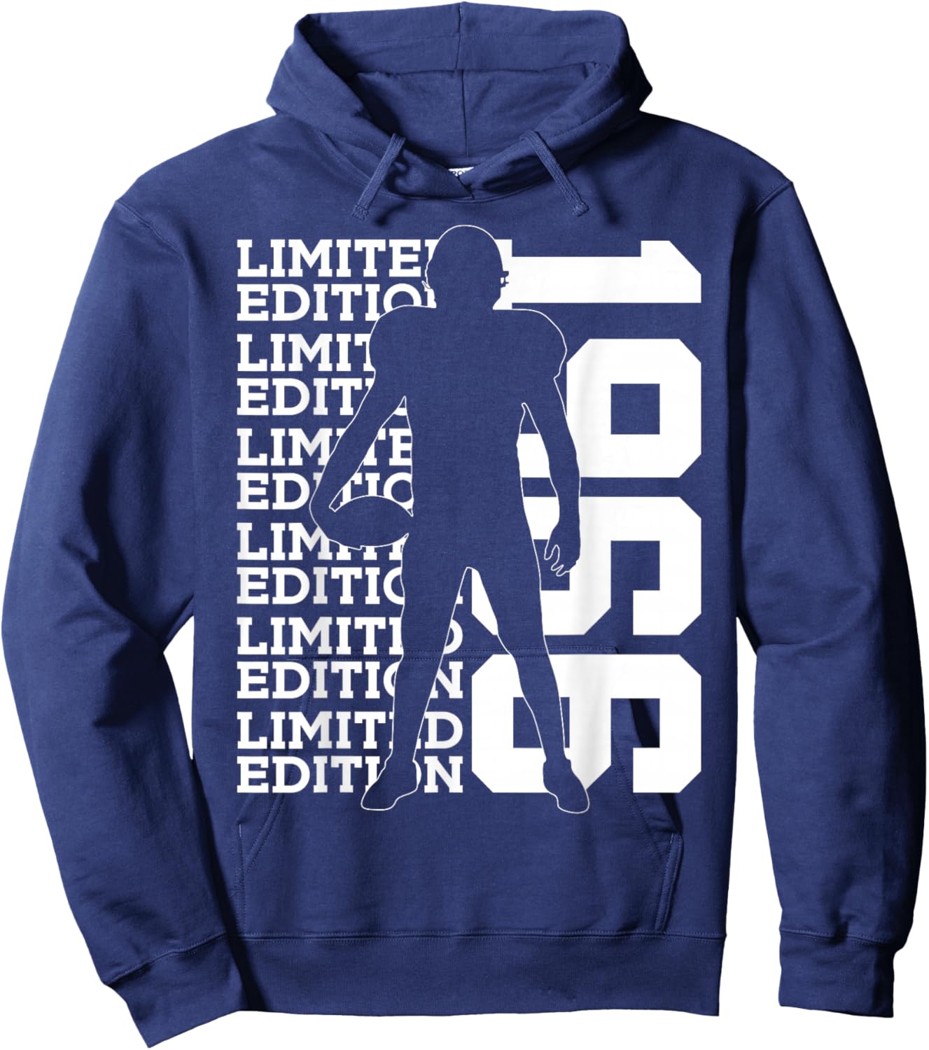 Limited Edition 1966 Football 60TH Birthday Hoodie - Hoodie | Navy