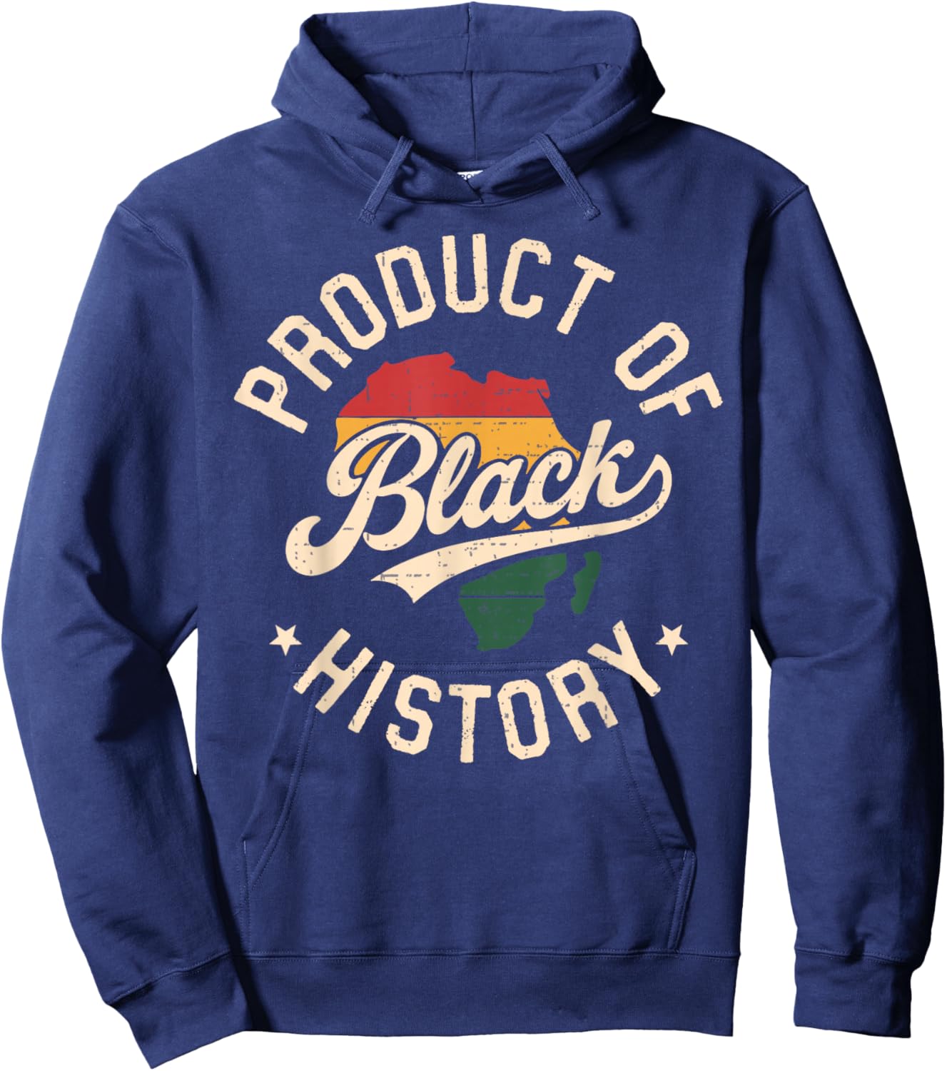 Product of Black History African American Kids Hoodie - Hoodie | Navy