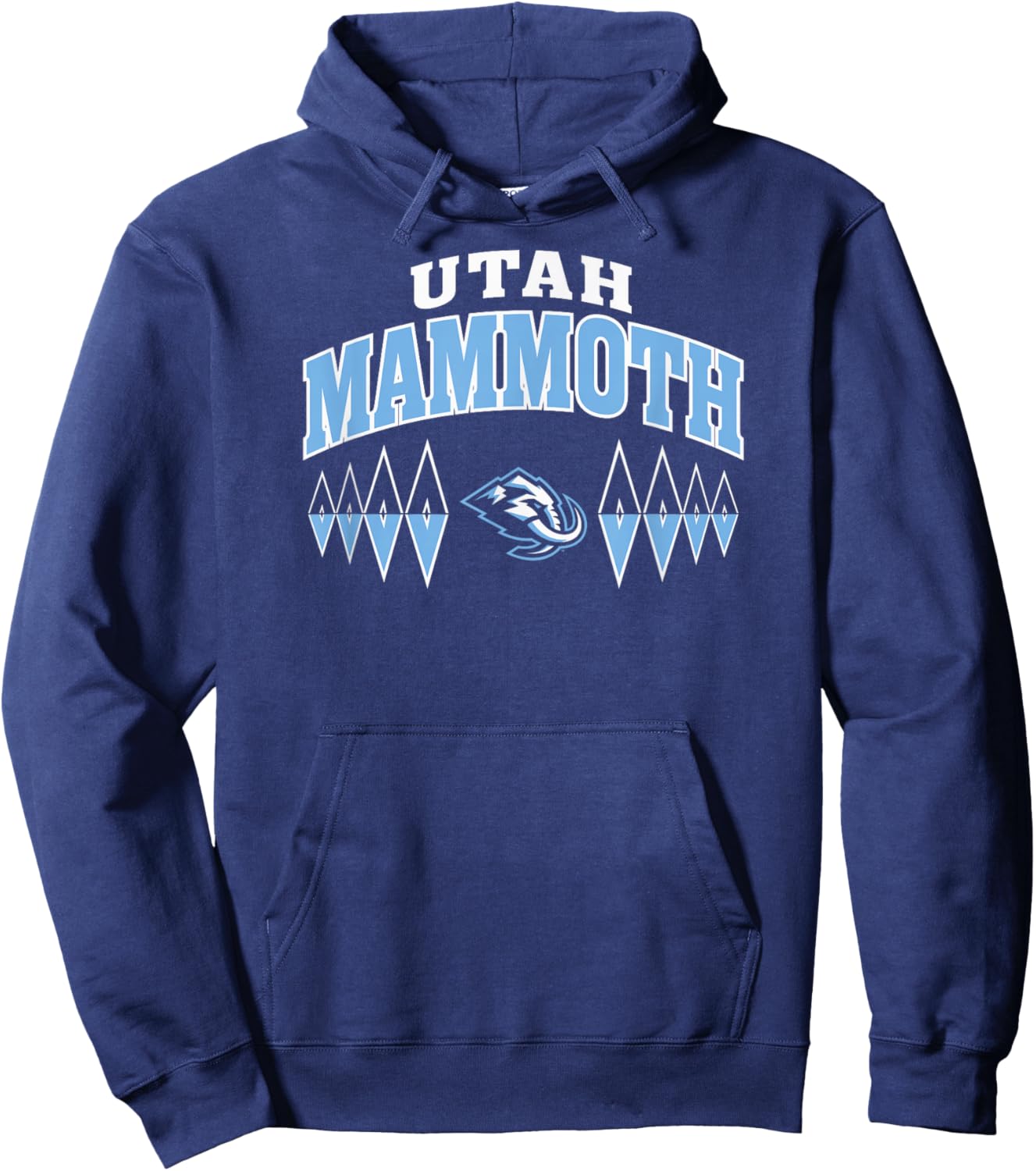 Split Black NHL Officially Licensed Hoodie - Hoodie | Navy
