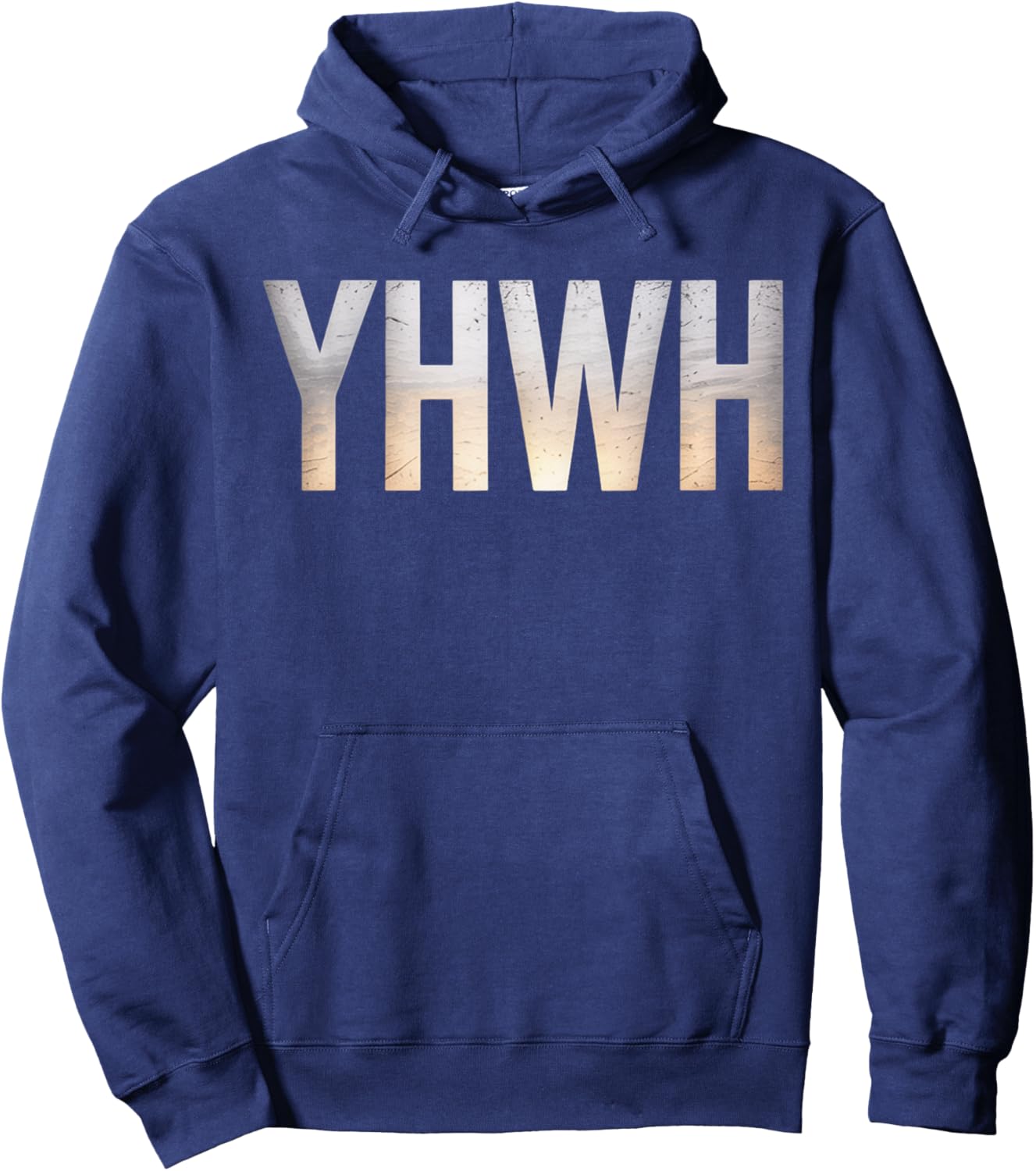 YHWH Christianity Jesus Christian Faith Hoodie - Hoodie | Navy