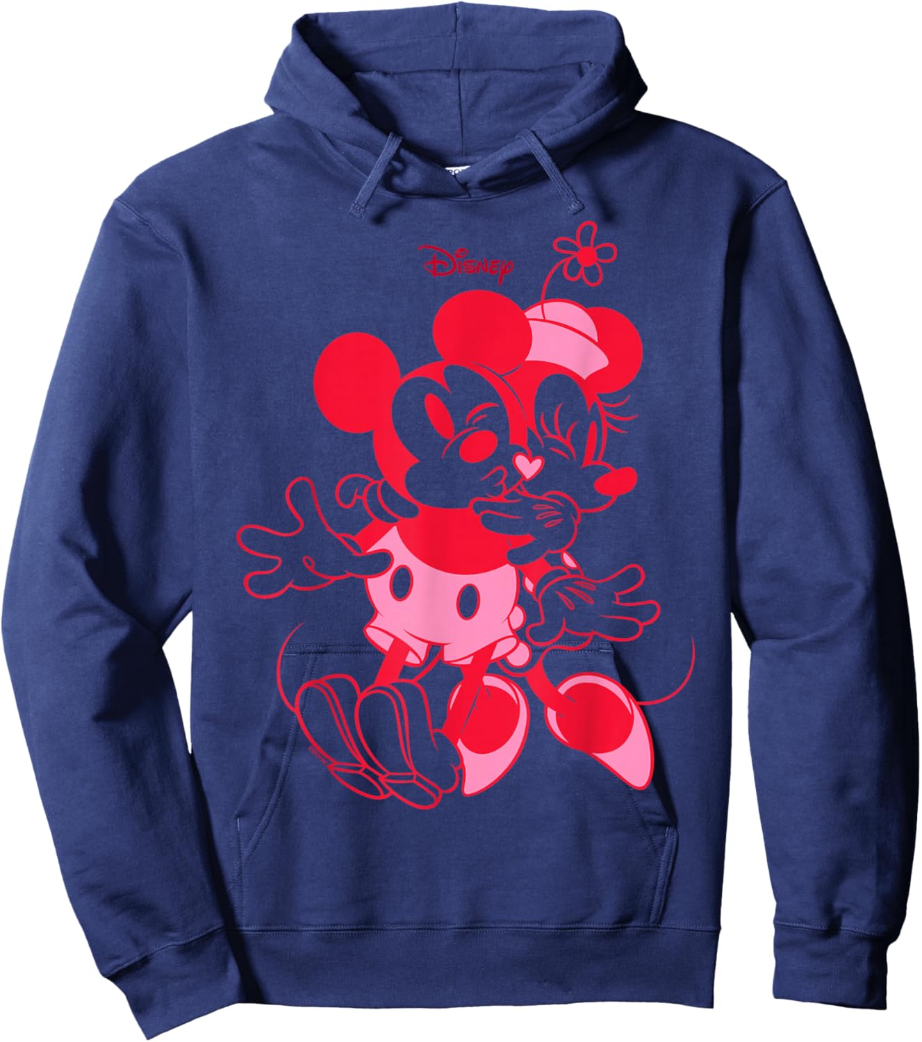 Disney Mickey and Friends Minnie Lovers Heart Hoodie - Hoodie | Navy