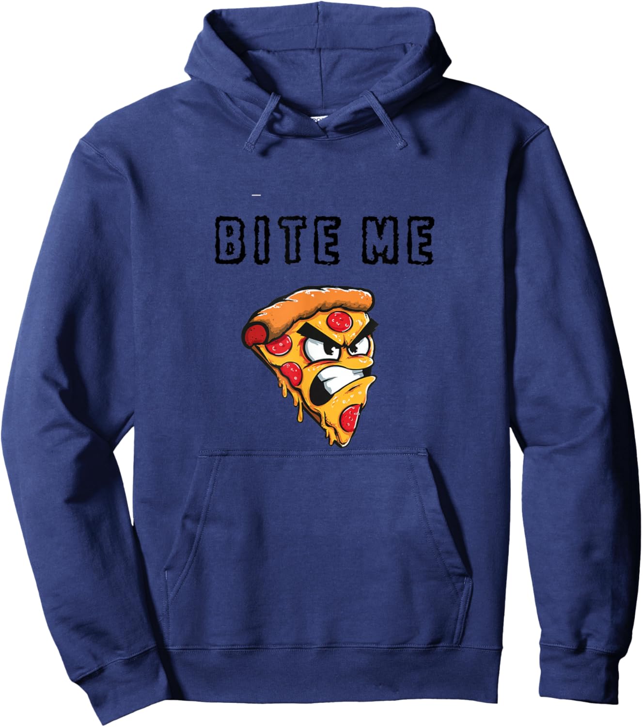Bite Me Giorginos Pizza Hoodie - Hoodie | Navy