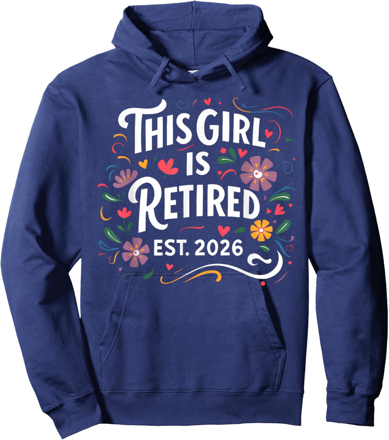 Retirement Mom Women Hoodie - Hoodie | Navy