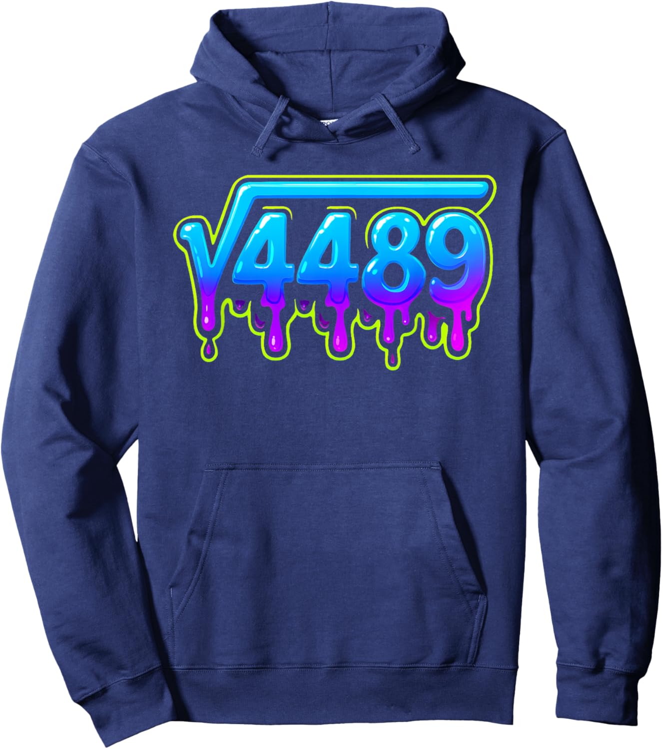 67 Ice Meme Square Root 4489 Slang Math Teacher Hoodie - Hoodie | Navy