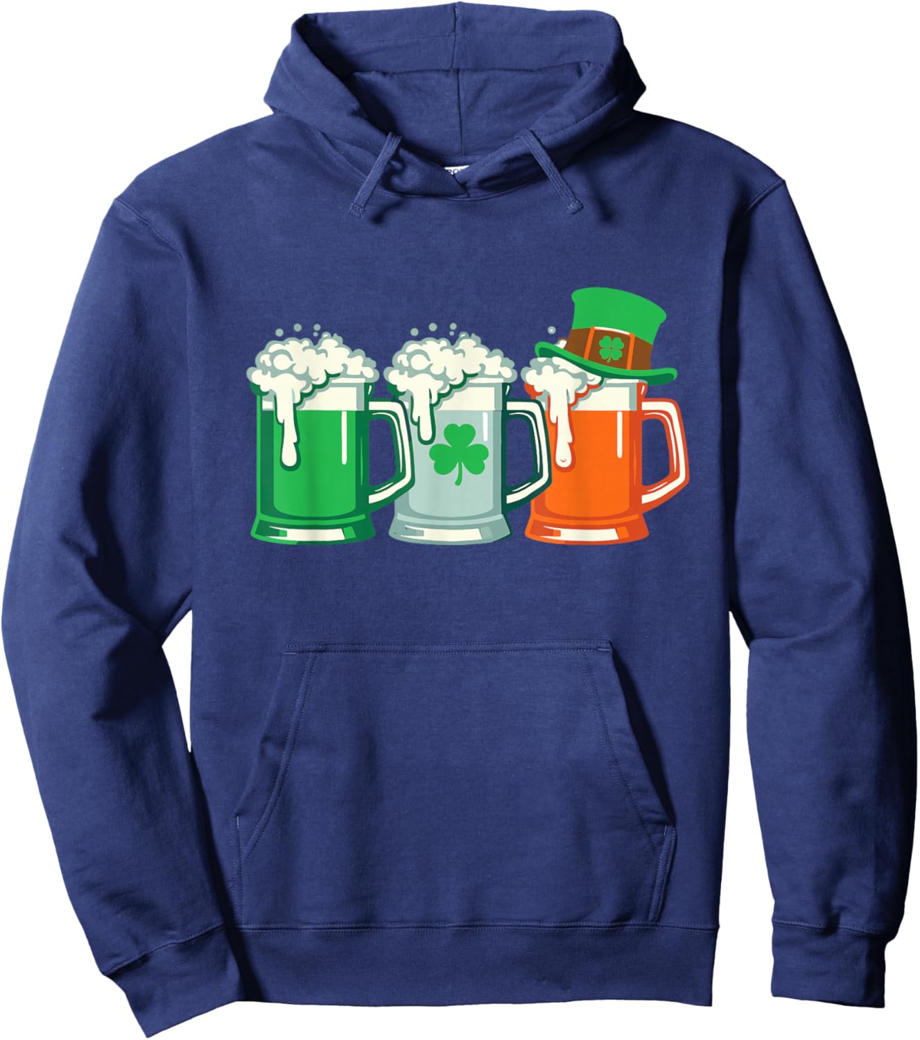 Irish Ireland St Patricks Day Party Hoodie - Hoodie | Navy