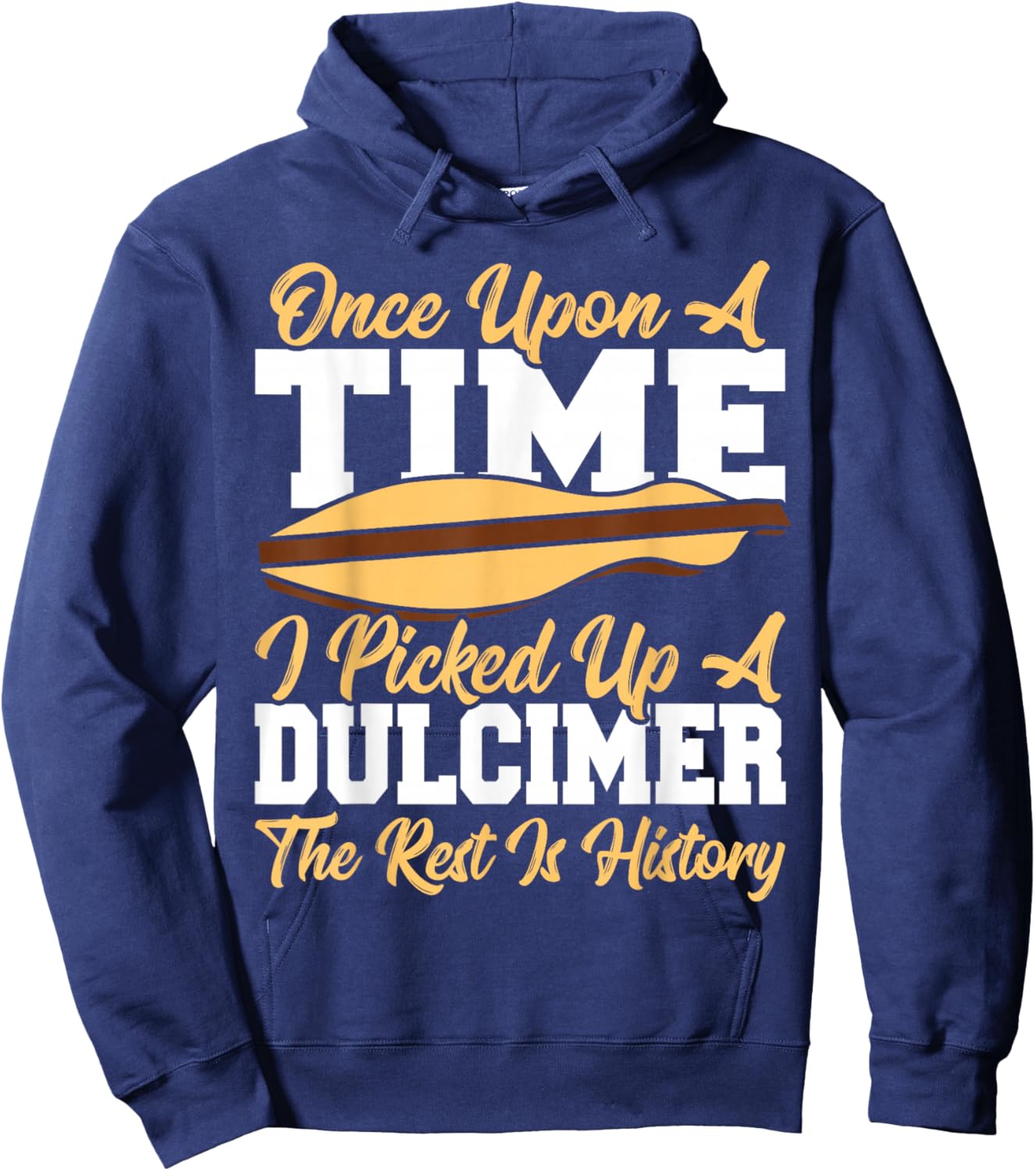 Dulcimerist Dulcimer Tuner Appalachian Dulcimer Hoodie - Hoodie | Navy
