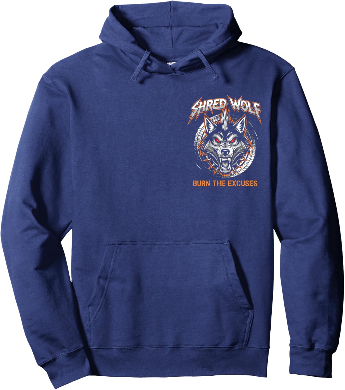 Burn The Excuses Hoodie - Hoodie | Navy