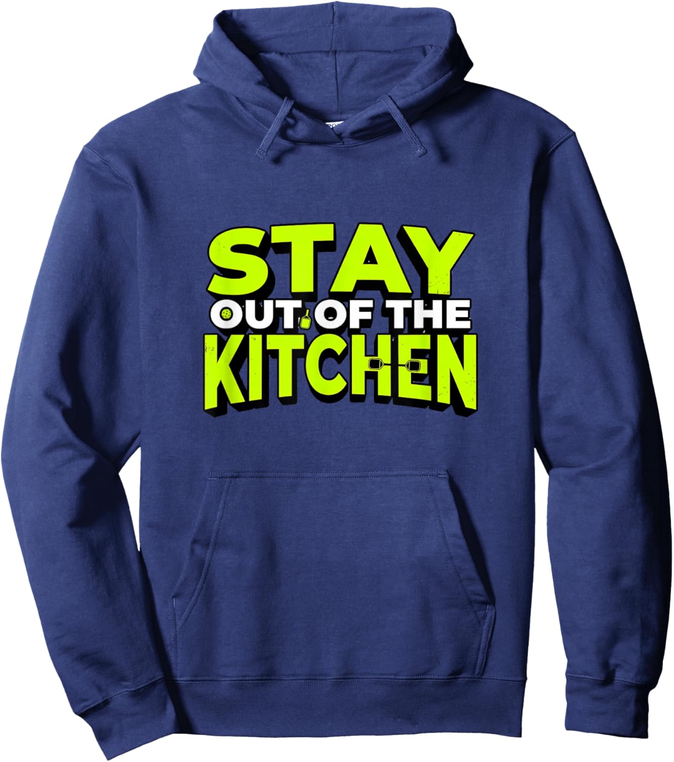 Pickleball - Stay Out of The Kitchen Hoodie - Hoodie | Navy