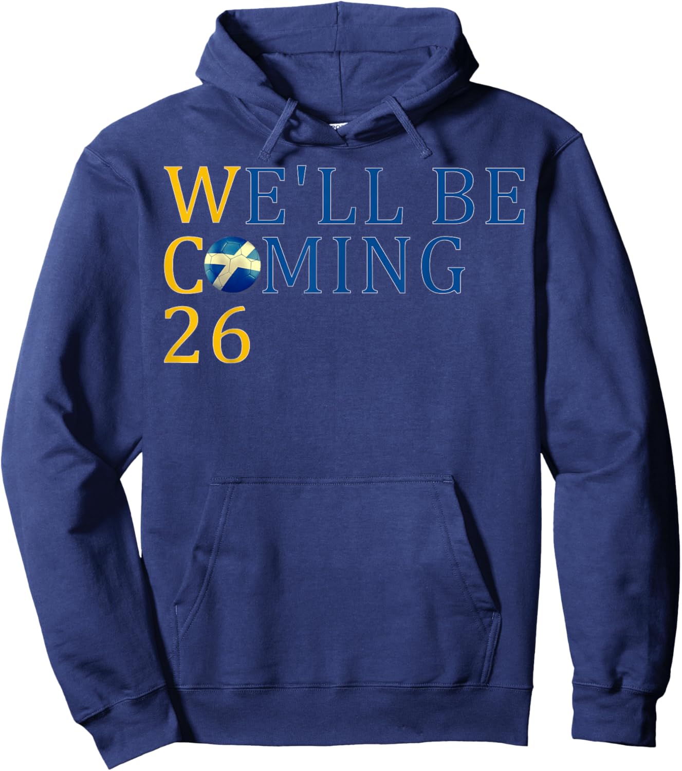 Scotland Football 2026 Hoodie - Hoodie | Navy