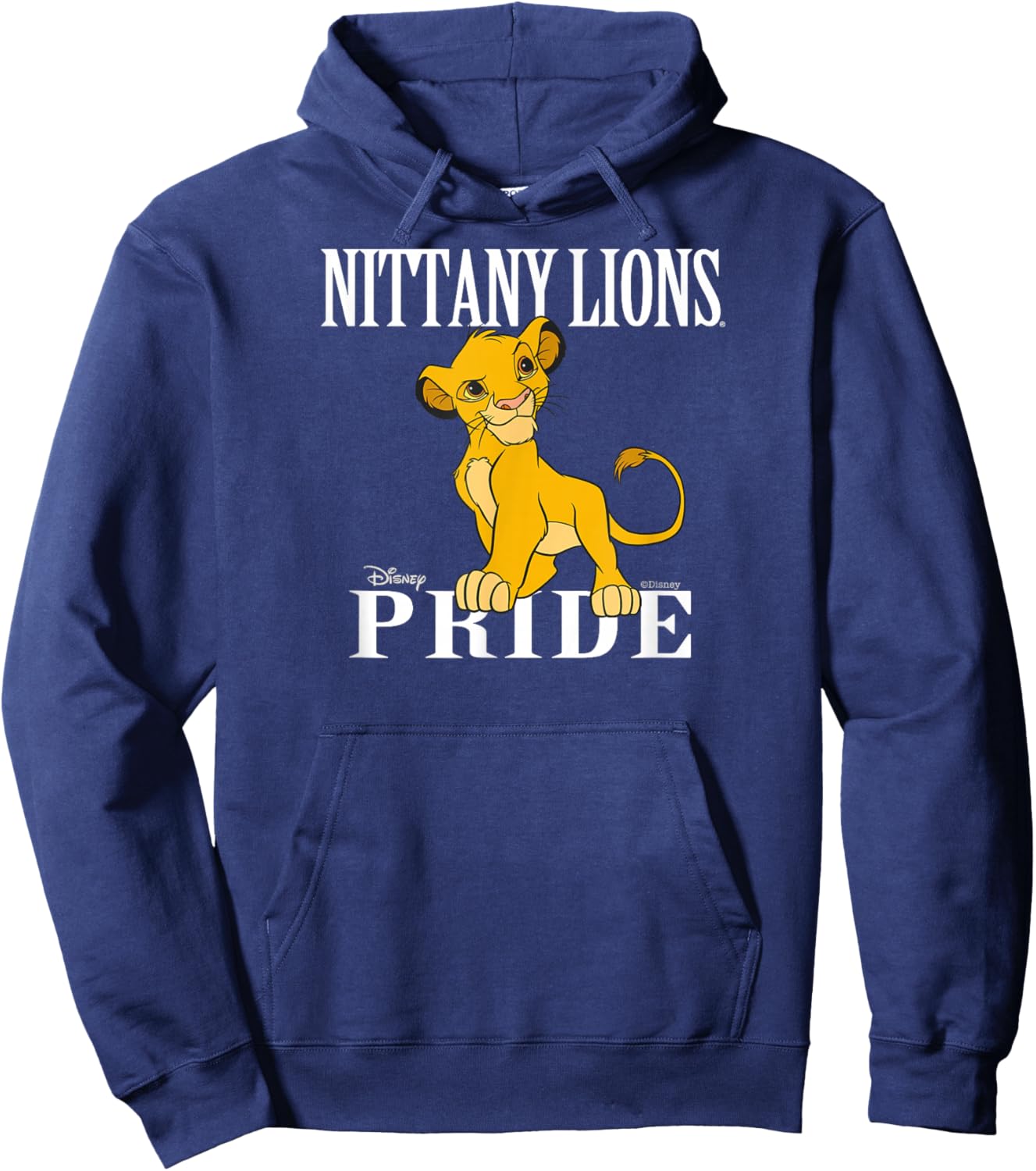 Penn State Nittany Lions Lion King Simba Navy Hoodie - Hoodie | Navy