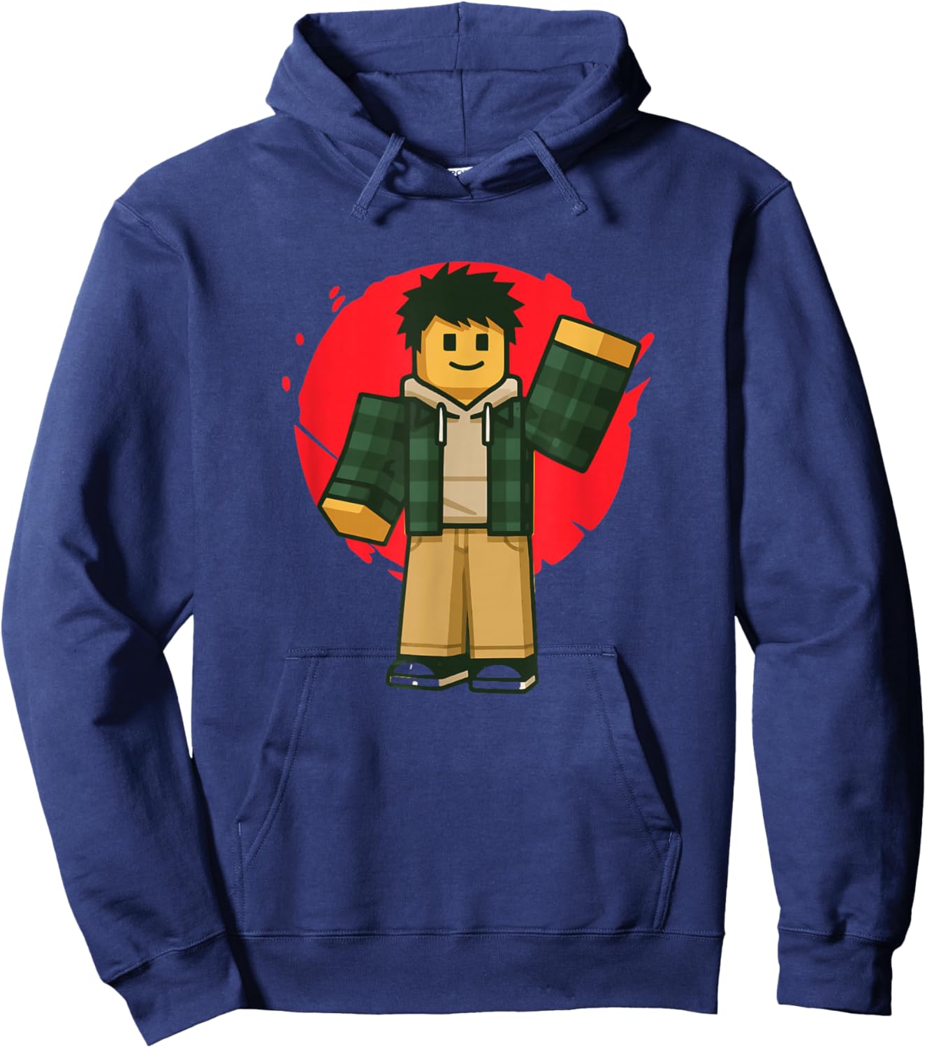 Blox noob Funny Meme Gaming for Gamers Hoodie - Hoodie | Navy