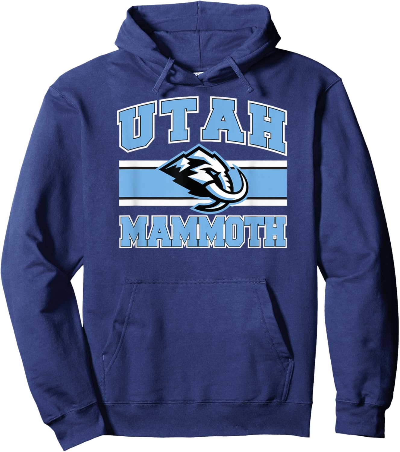Stripe Dark Heather NHL Officially Licensed Hoodie - Hoodie | Navy