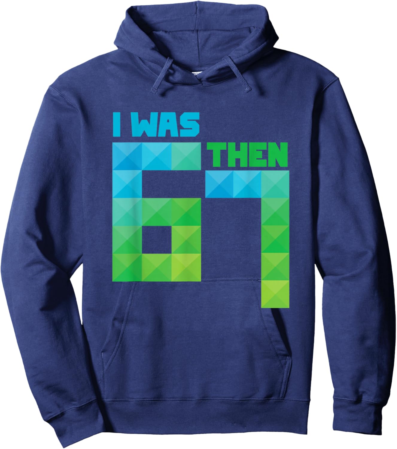 I was 6 Then 7 Now I'm 8 Hoodie - Hoodie | Navy