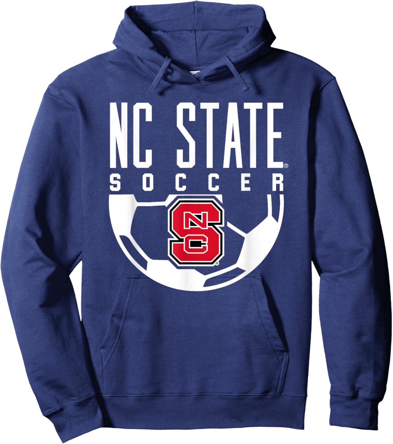 NC State Wolfpack Soccer Ball Hoodie - Hoodie | Navy