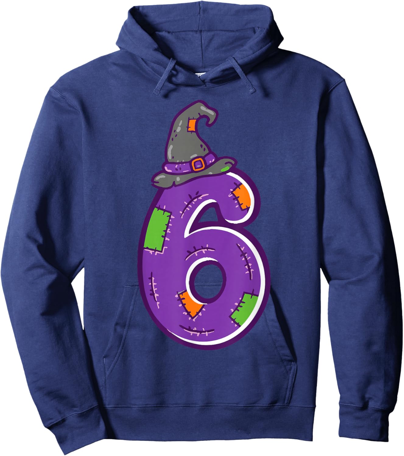Six Seven Meme Matching Halloween Costume Hoodie - Hoodie | Navy