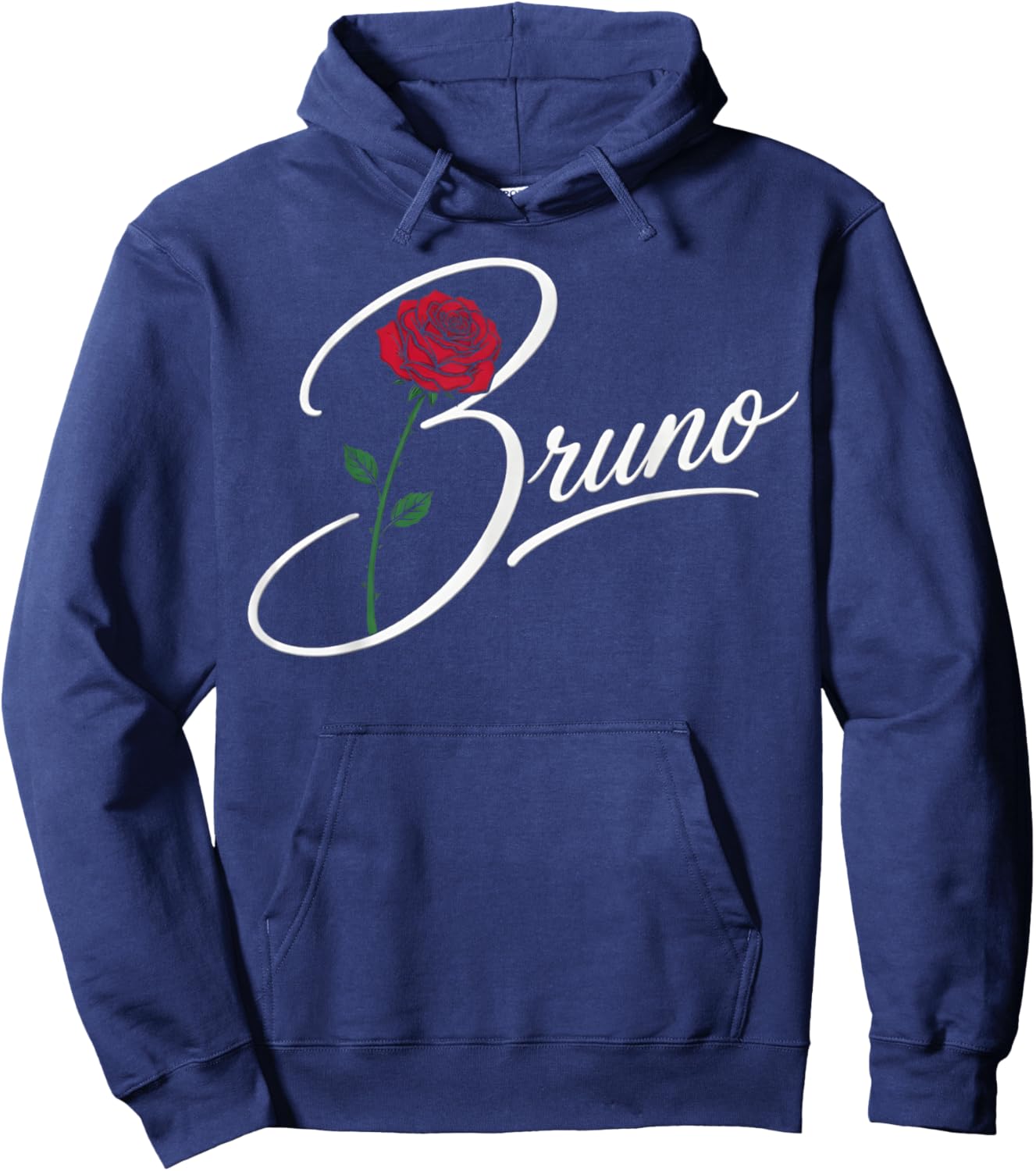 Vintage Bruno Name Classic Gift Women Kid Hoodie - Hoodie | Navy