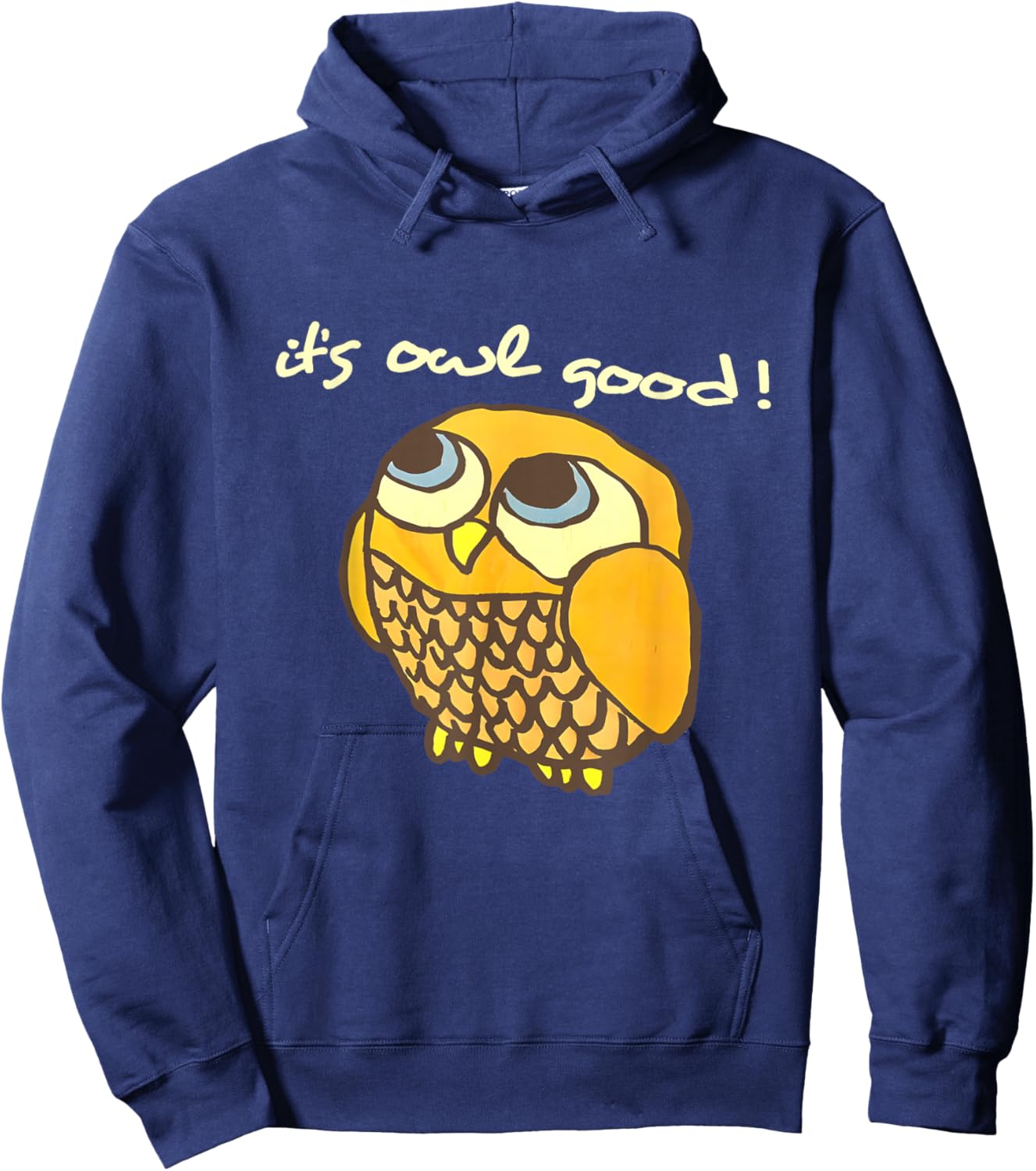 It's Owl Good Funny Women Hoodie - Hoodie | Navy