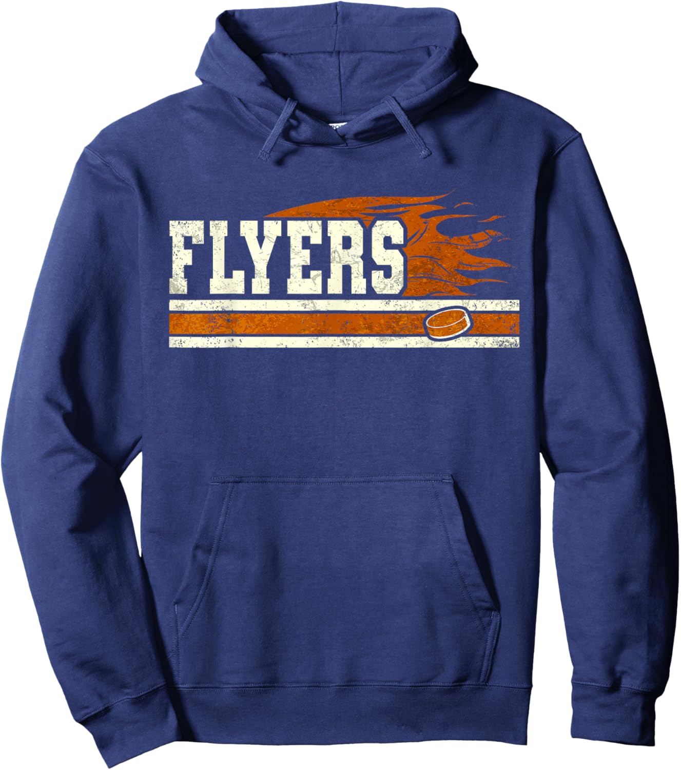 Flyers Vintage Gift Women Boys Girls Kids Hoodie - Hoodie | Navy