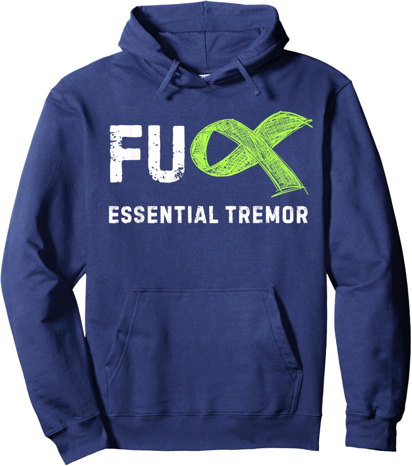 FU Essential Tremor Awareness Hoodie - Hoodie | Navy