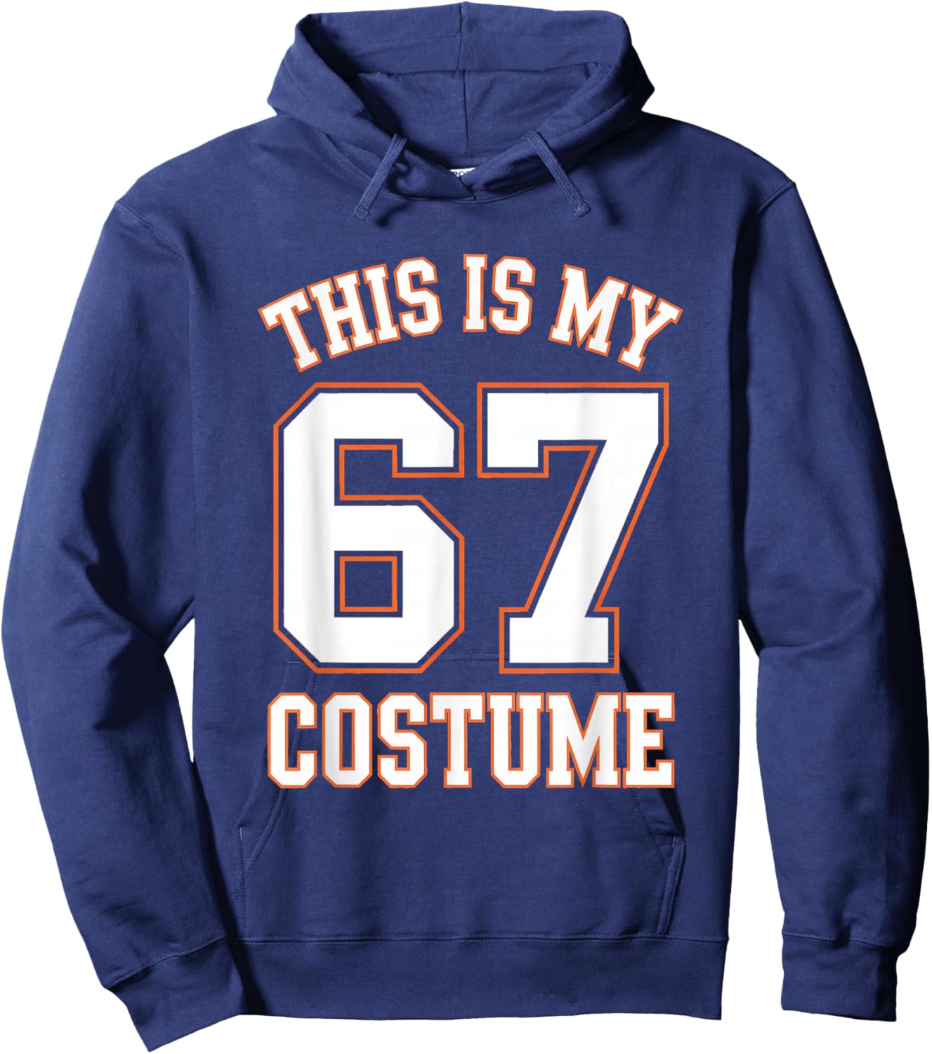 This is My Halloween 67 Costume Halloween Hoodie - Hoodie | Navy