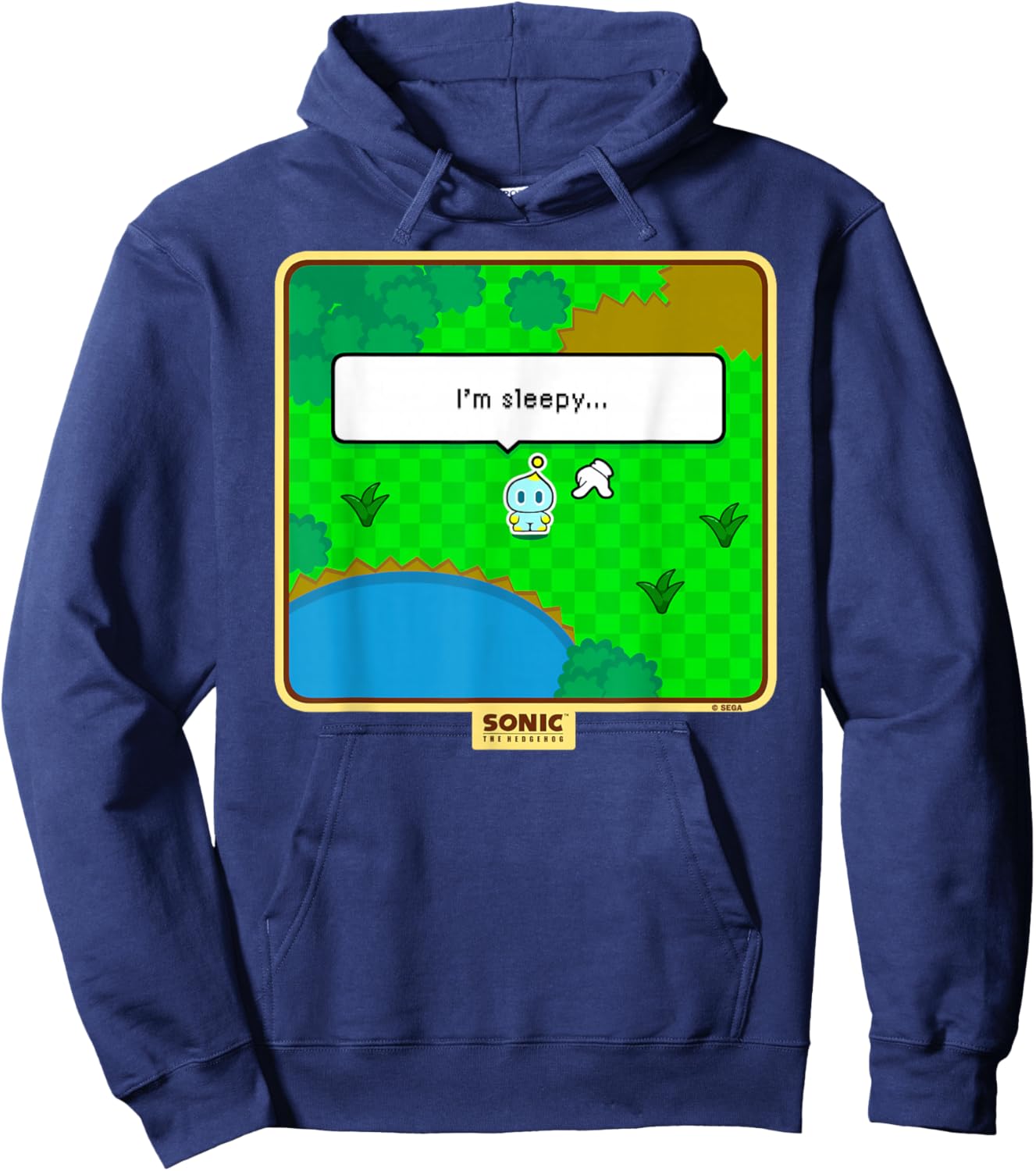 Sonic the Hedgehog Earth Day Chao Garden Hoodie - Hoodie | Navy