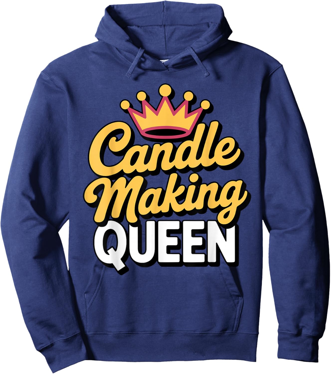 Cool Candle Making Art Girls Lady Candle Maker Hoodie - Hoodie | Navy