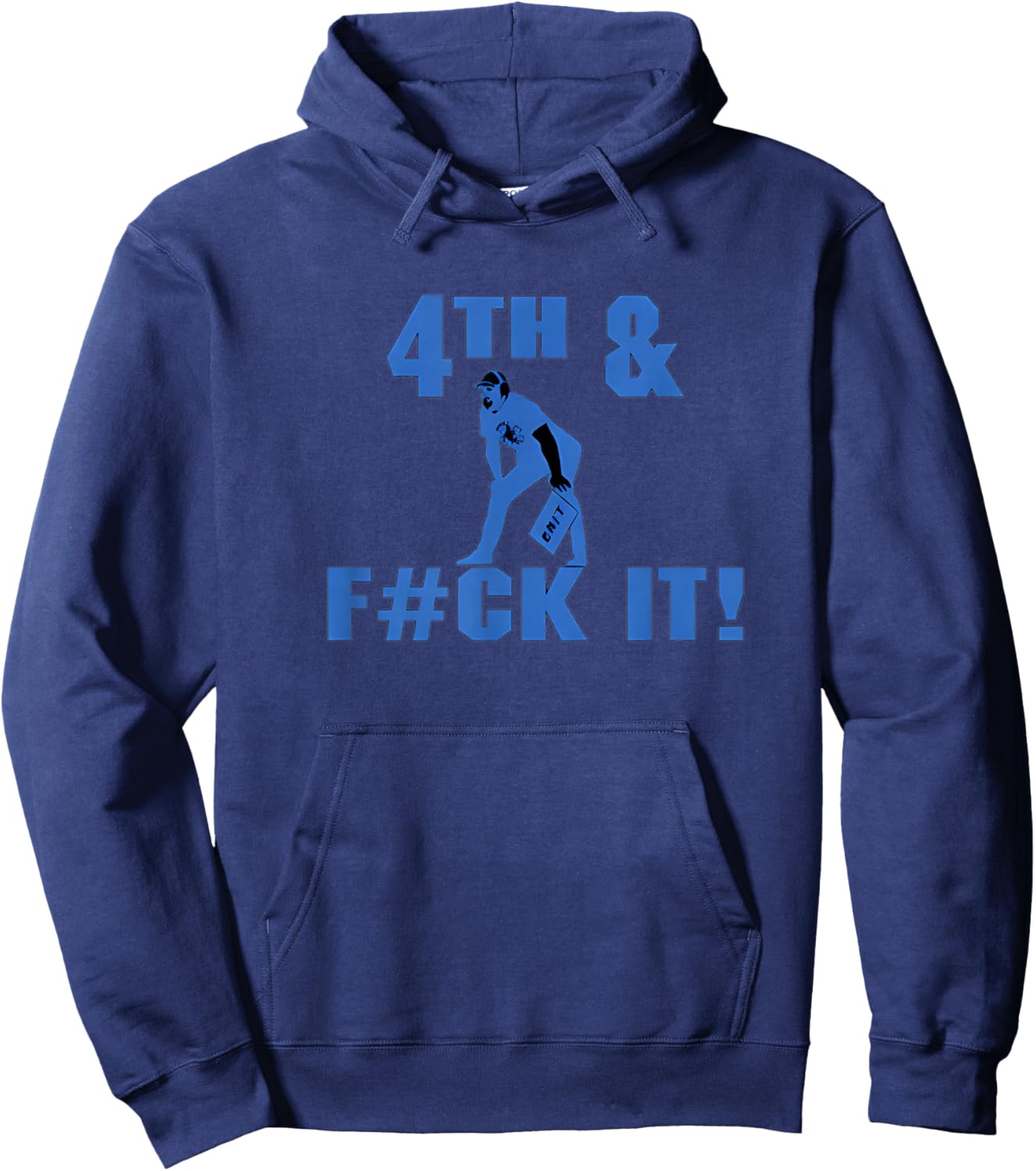 4th and F it Lion Shirt Women Hoodie - Hoodie | Navy