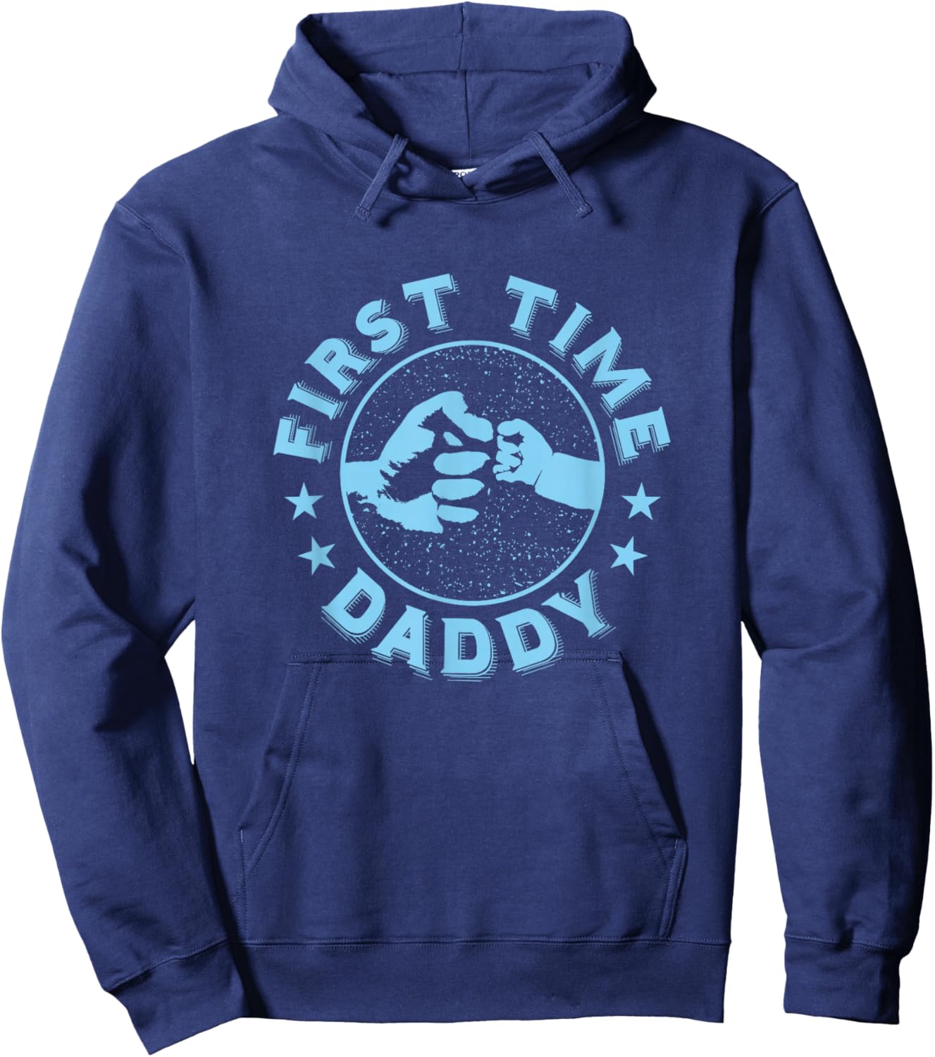 First Time Daddy Gift Baby Boy New Dad Hoodie - Hoodie | Navy