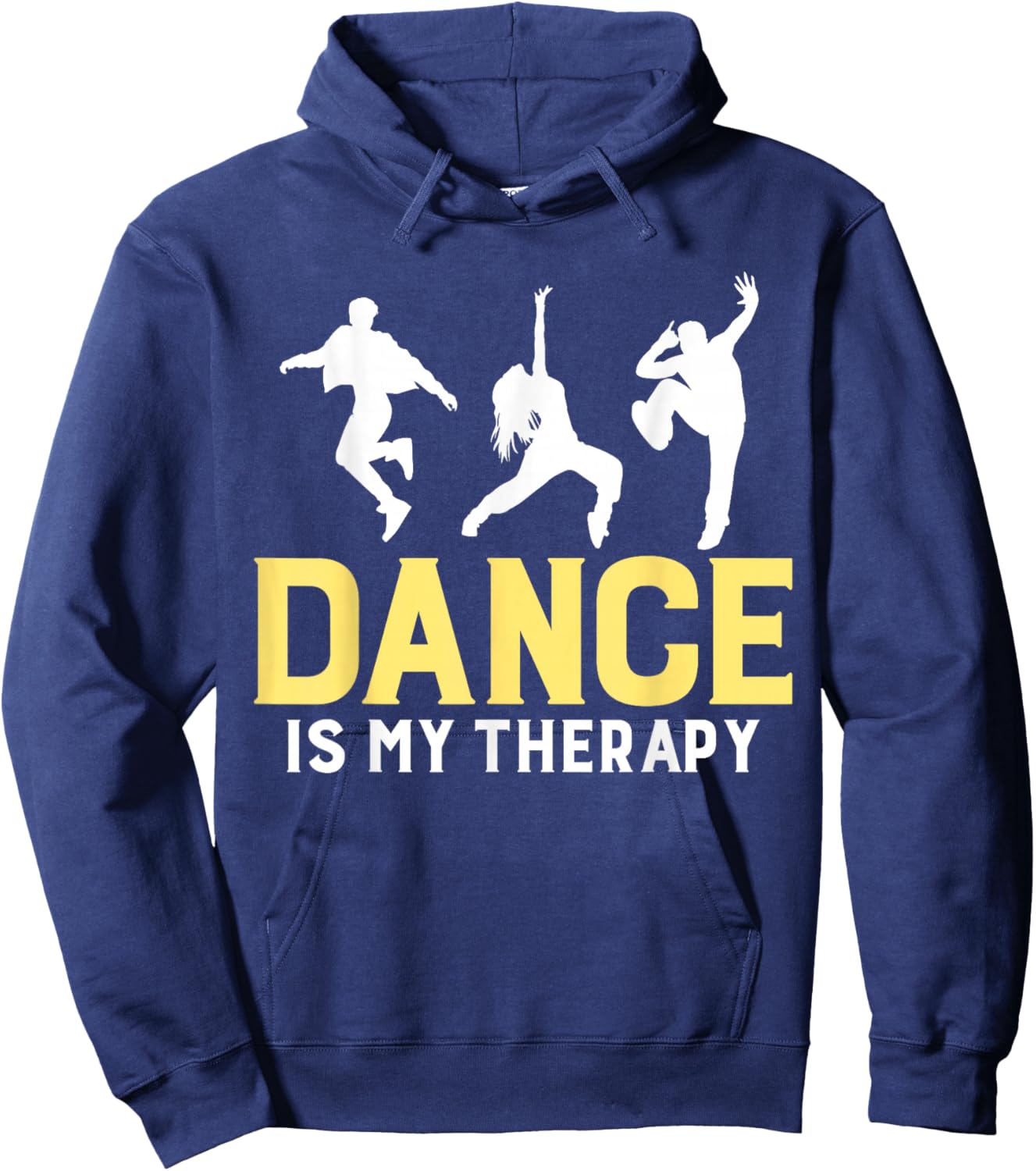 Dance is My Therapy Movement Expression Hoodie - Hoodie | Navy