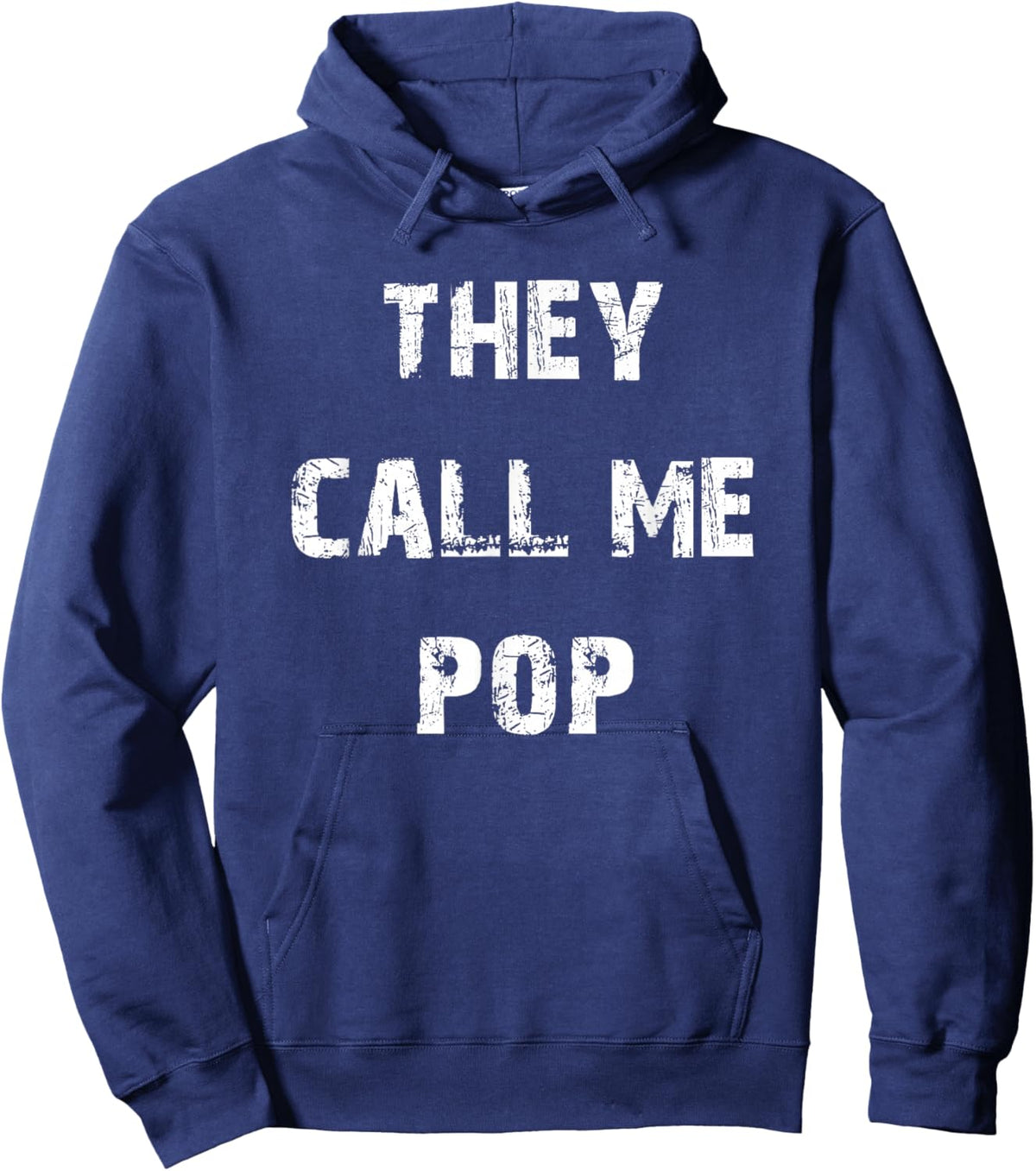 They Call Me Pop Hoodie - Hoodie | Navy