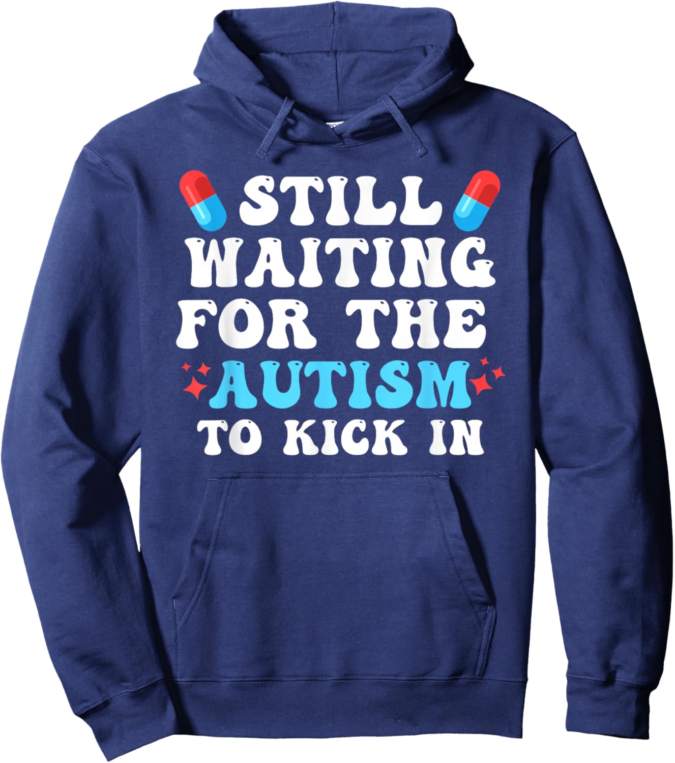Acetaminophen Autism Awareness Hoodie - Hoodie | Navy