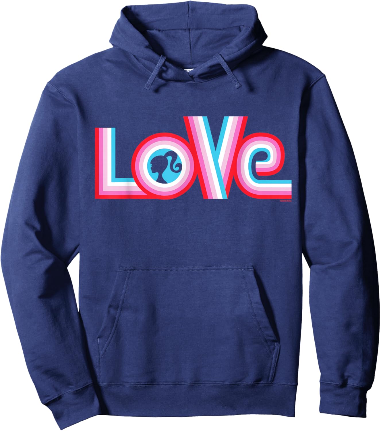 Barbie Valentine's Day Love Hoodie - Hoodie | Navy