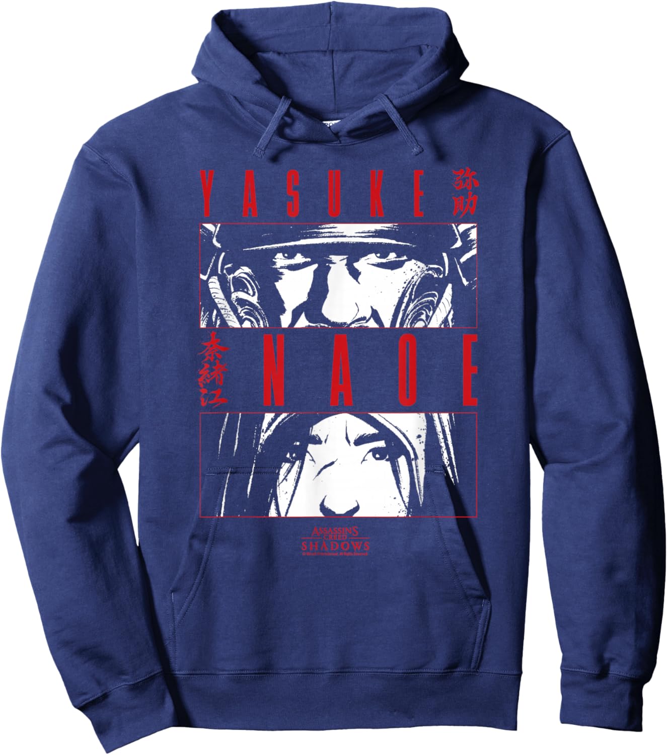 Assassin Creed Shadows Officially Licensed Hoodie - Hoodie | Navy