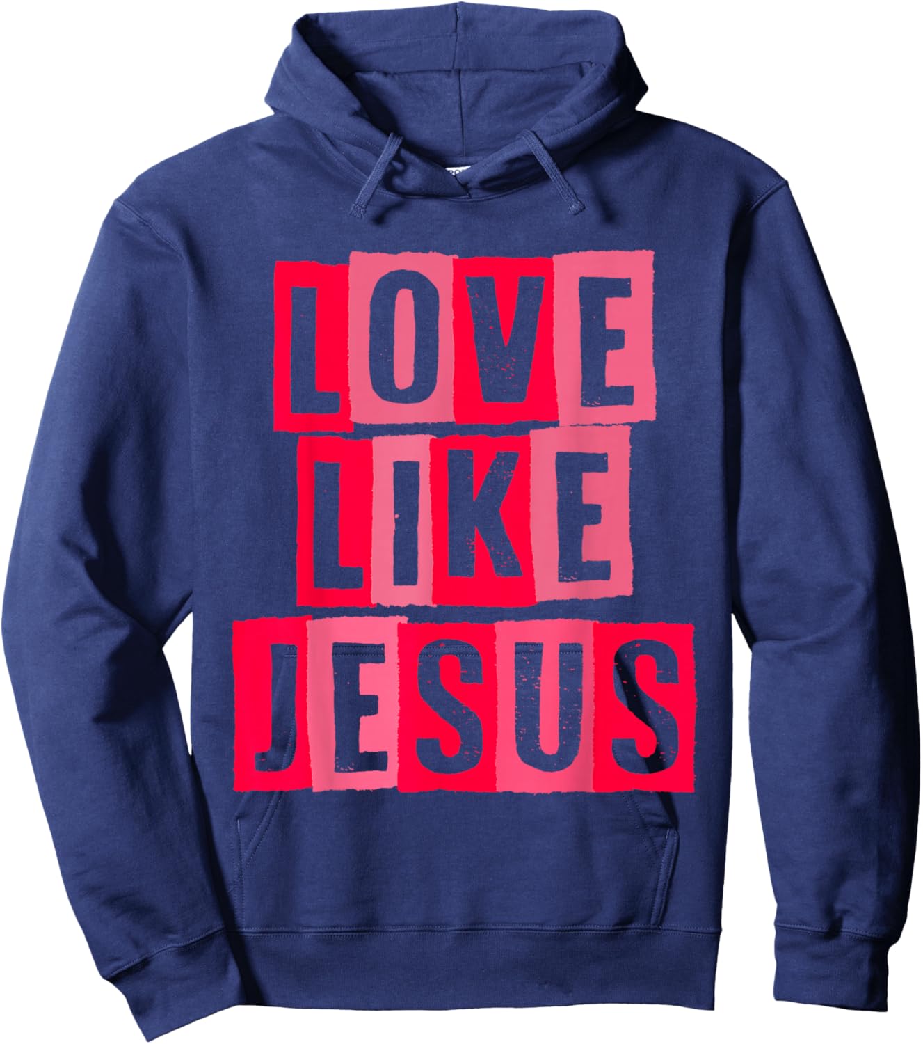 Love Like Jesus Hoodie - Hoodie | Navy