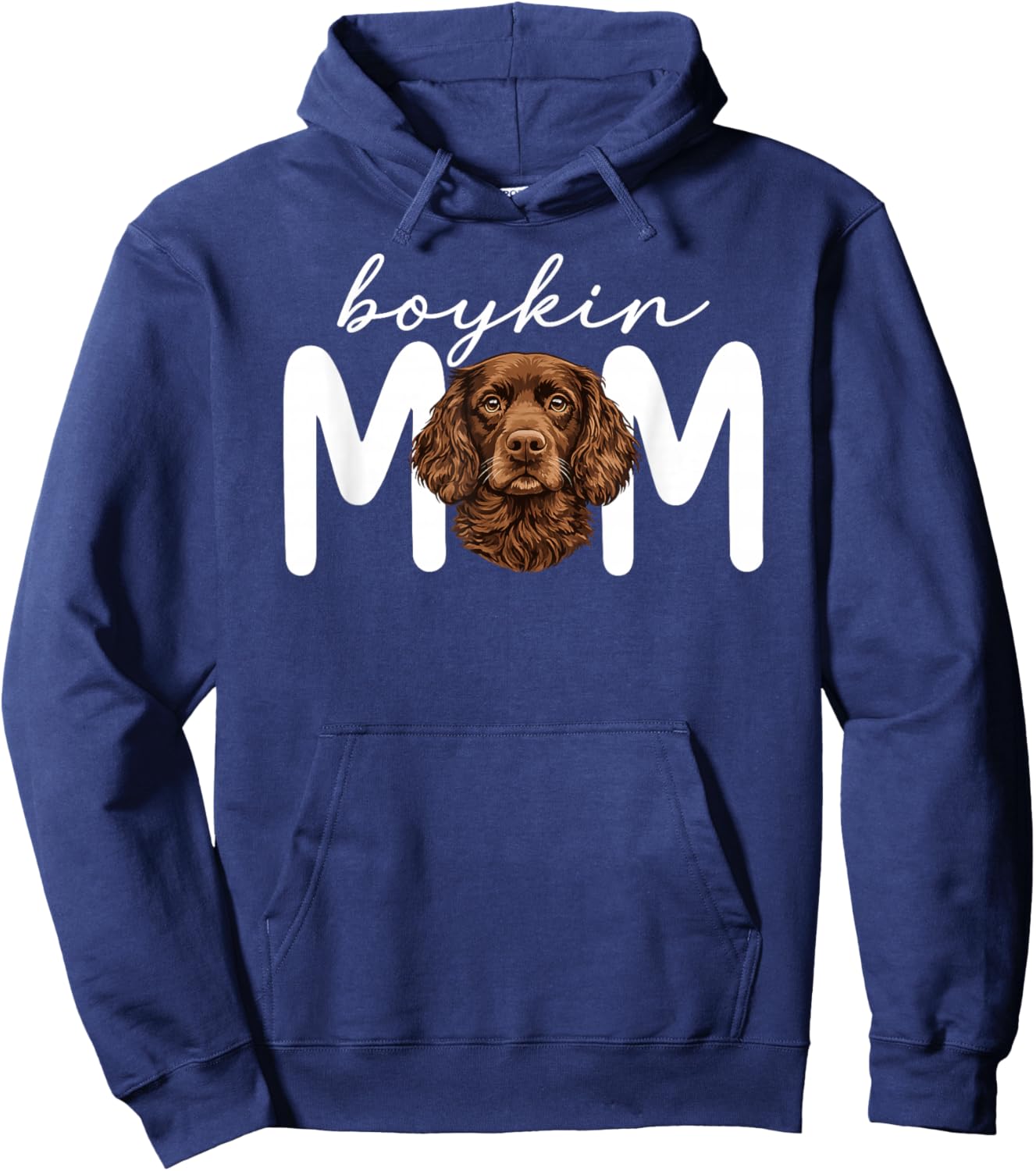 Boykin Spaniel Mom Boykin Spaniel Owner Hoodie - Hoodie | Navy