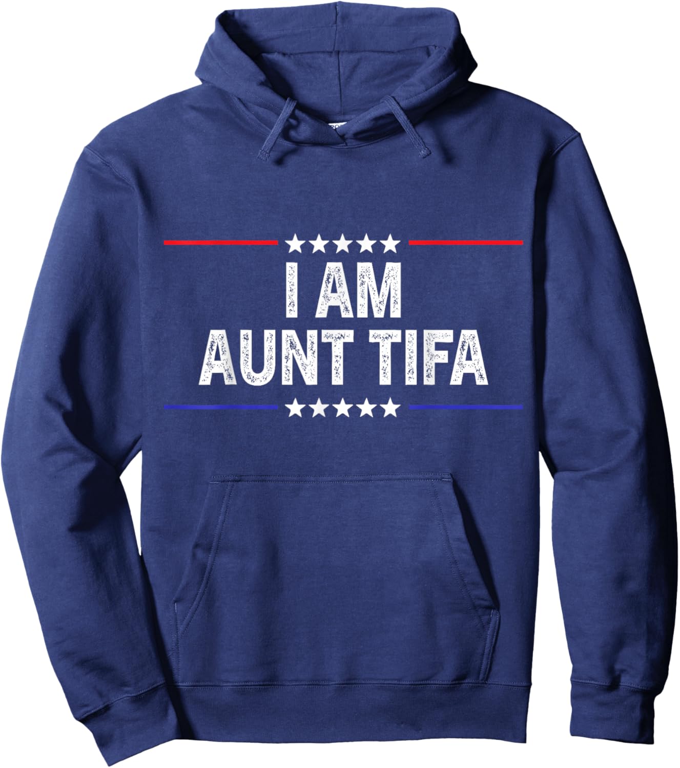 I Am Aunt Tifa American Hoodie - Hoodie | Navy