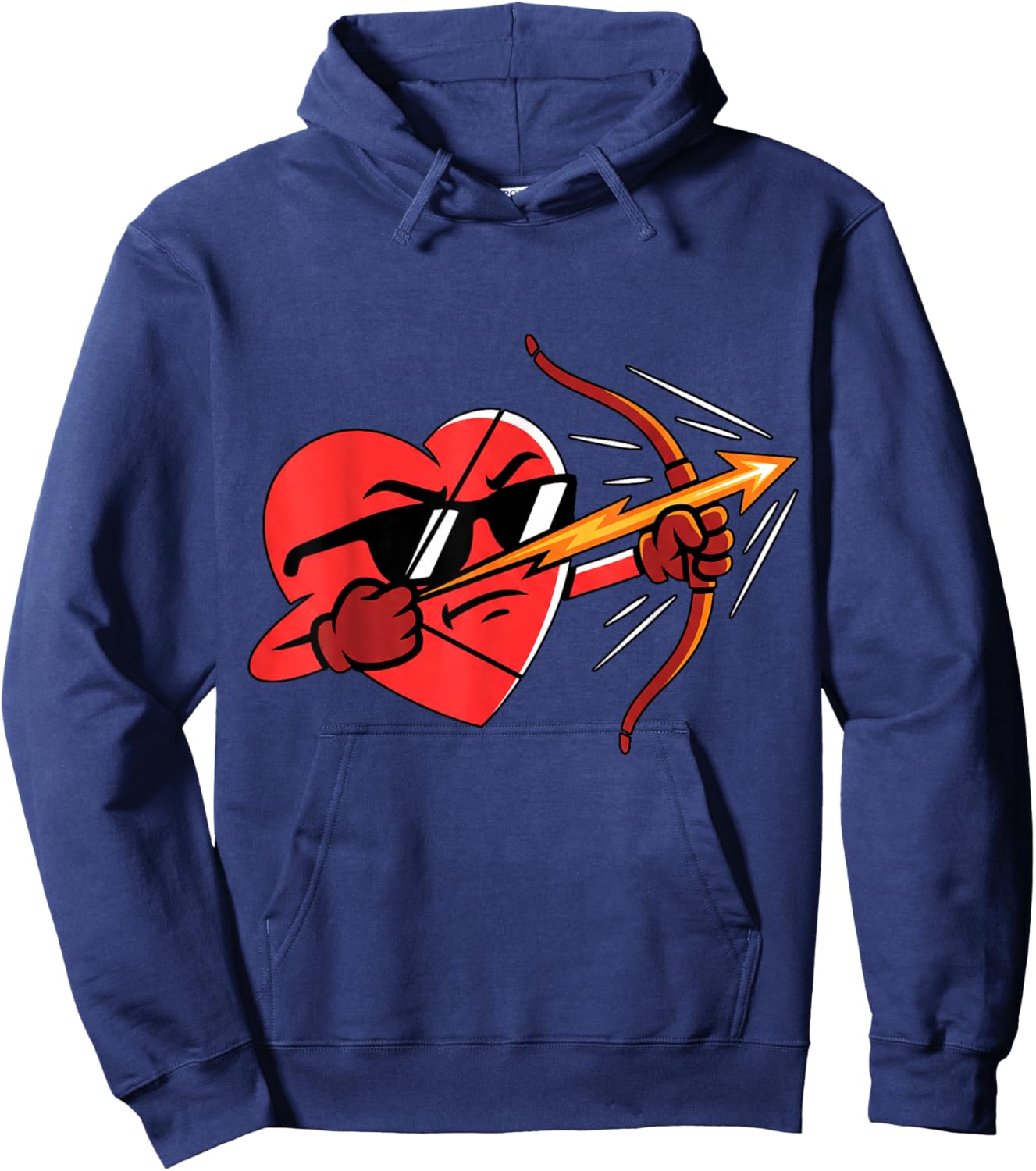 Archery Valentines Day Hoodie - Hoodie | Navy