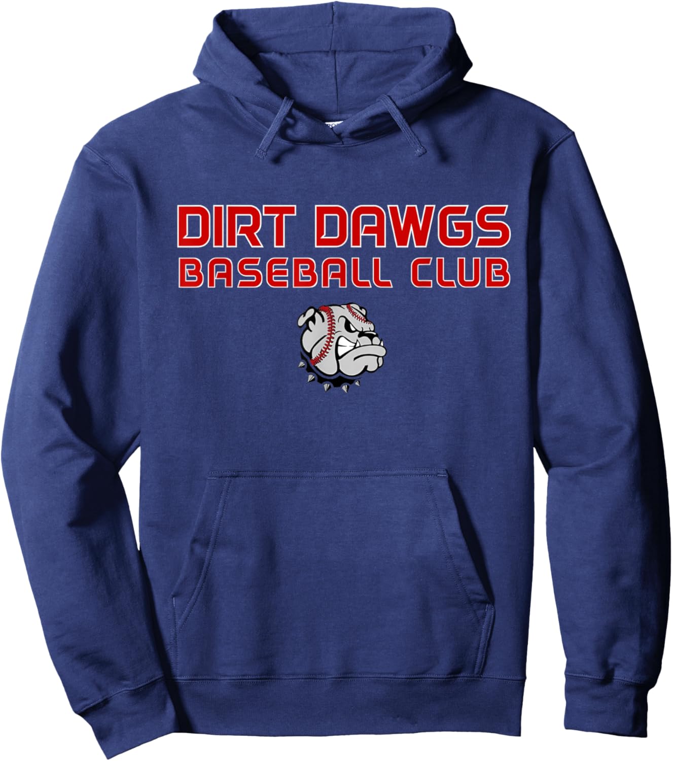 Dirt Dawgs Baseball Club Hoodie - Hoodie | Navy