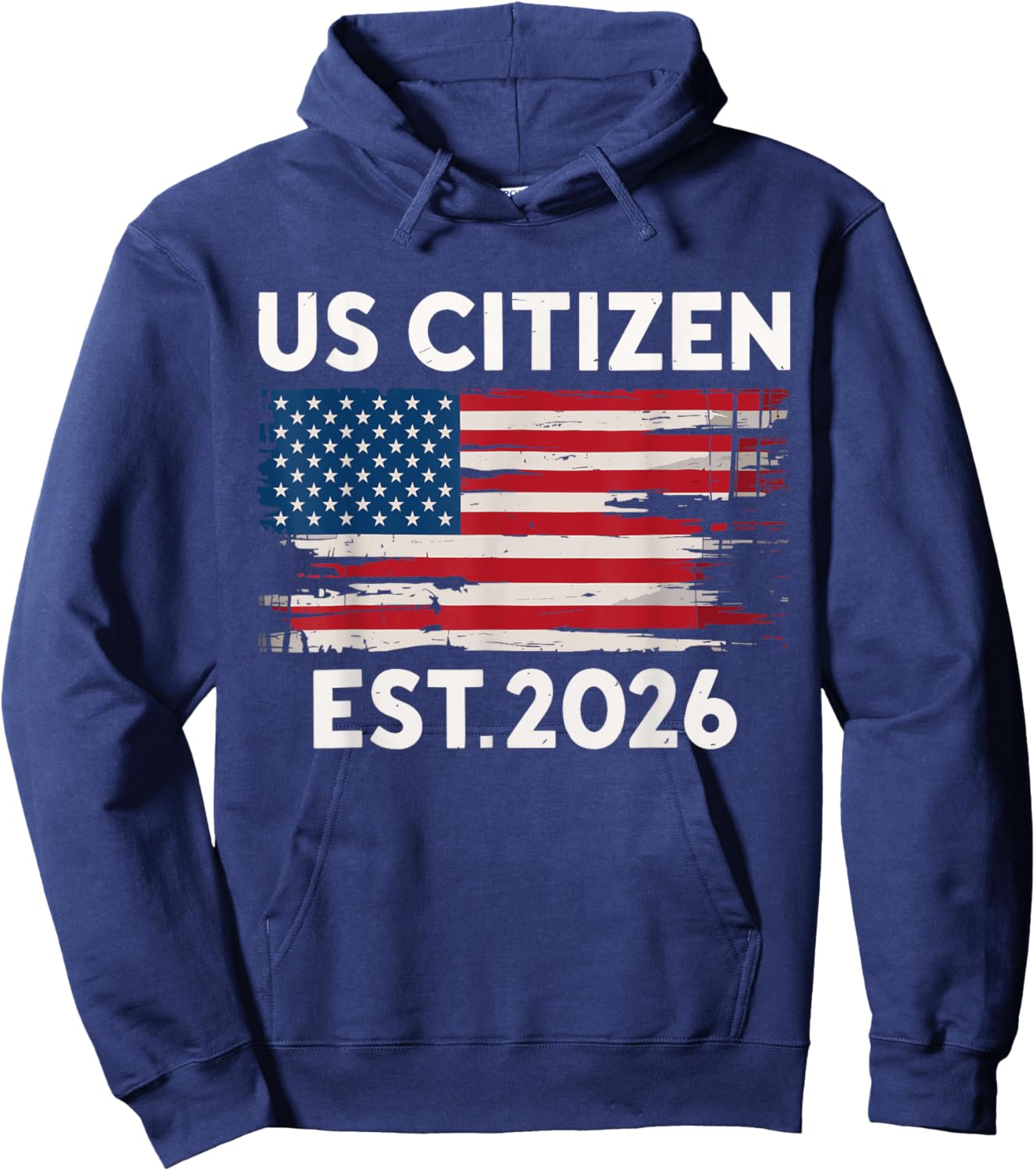 US Citizen 2026 New citizenship USA Hoodie - Hoodie | Navy