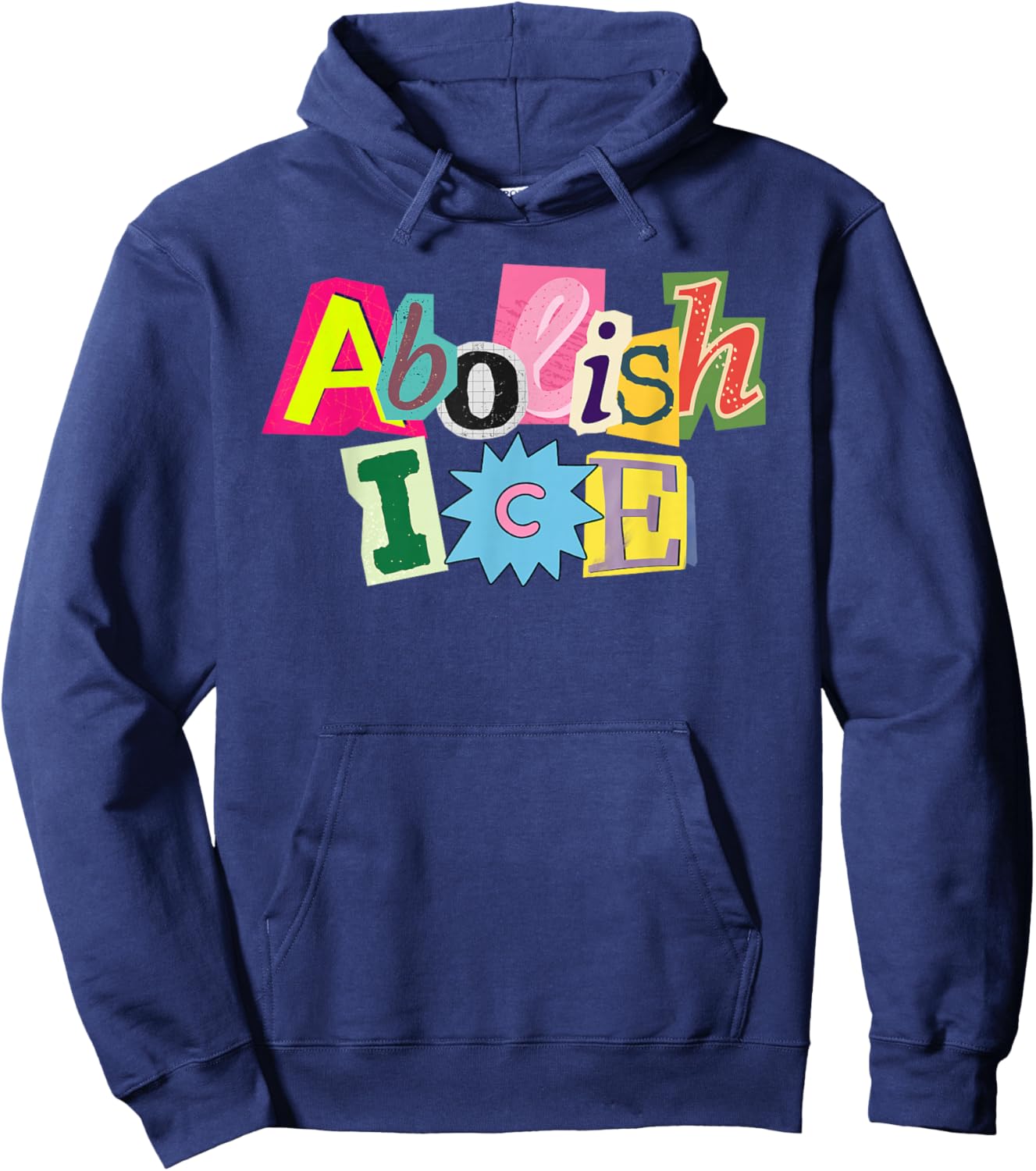 Abolish ICE Hoodie - Hoodie | Navy
